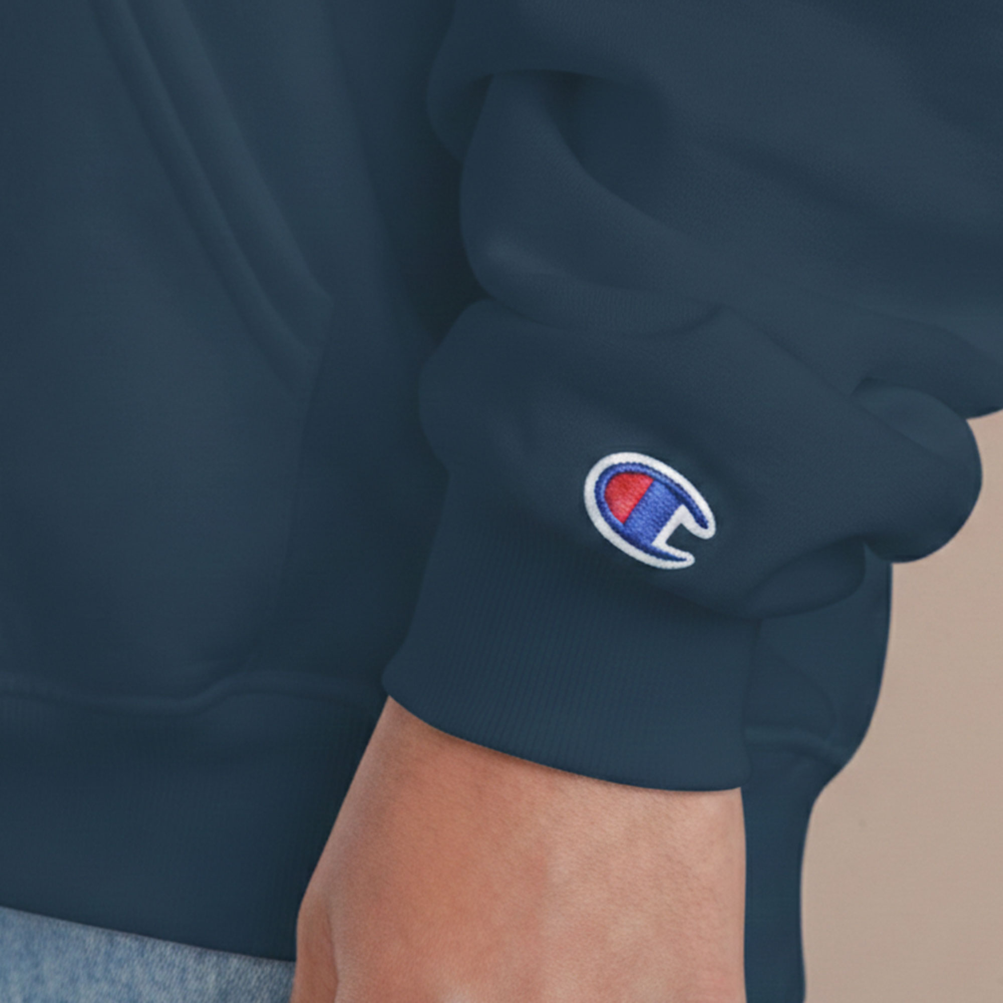The Boathouse Essential: Rowhard Champion® S700 Eco Hoodie (Navy Blue) product thumbnail image