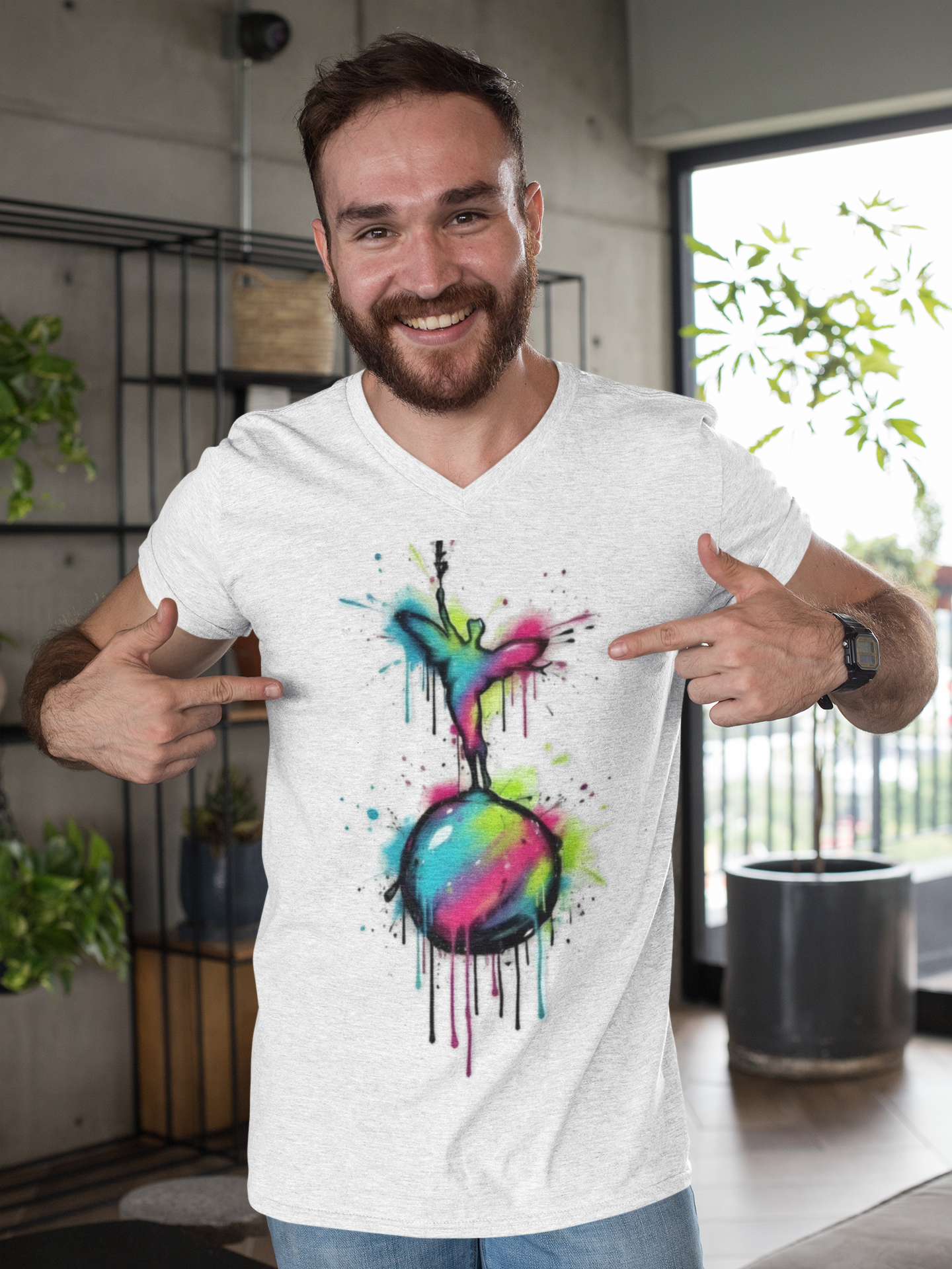 Memorial Park Drip Tee product thumbnail image Memorial Park Drip Tee product thumbnail image