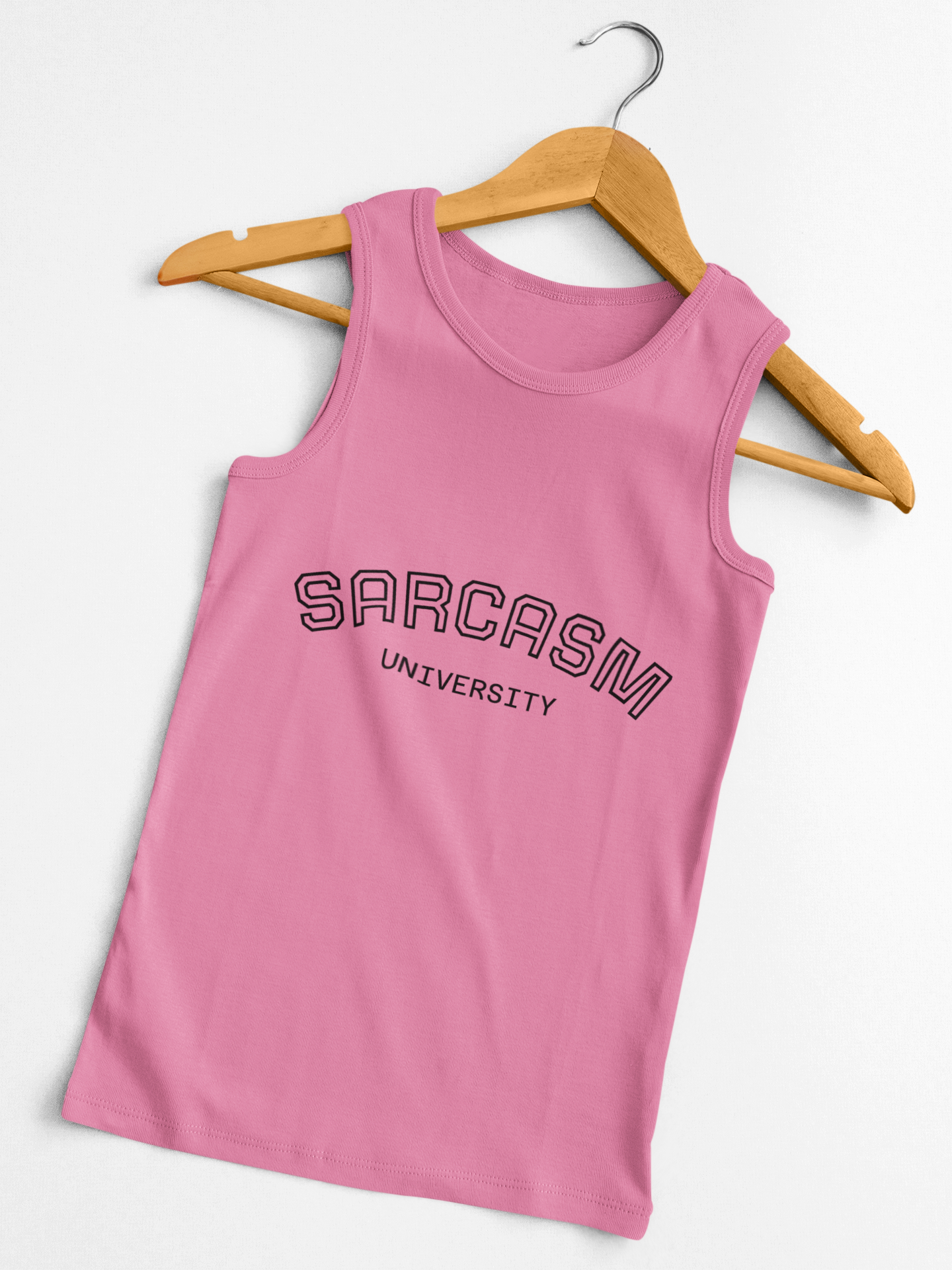 Sarcasm University Unisex Garment-Dyed Tank Top product thumbnail image Sarcasm University Unisex Garment-Dyed Tank Top product thumbnail image