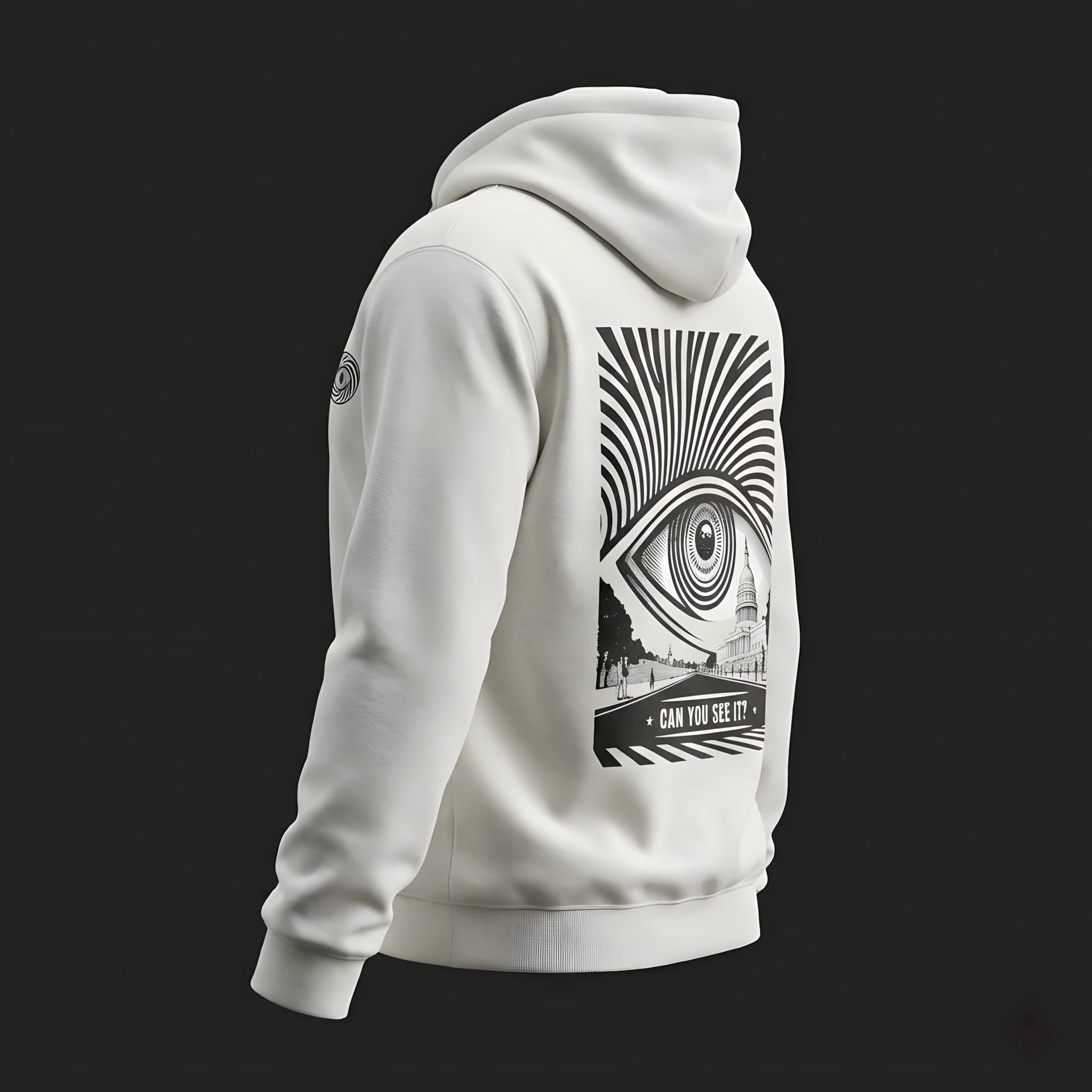 The All Seeing Signal Hoodie | Capitol Eye Esoteric Streetwear Pullover Description product thumbnail image The All Seeing Signal Hoodie | Capitol Eye Esoteric Streetwear Pullover Description product thumbnail image