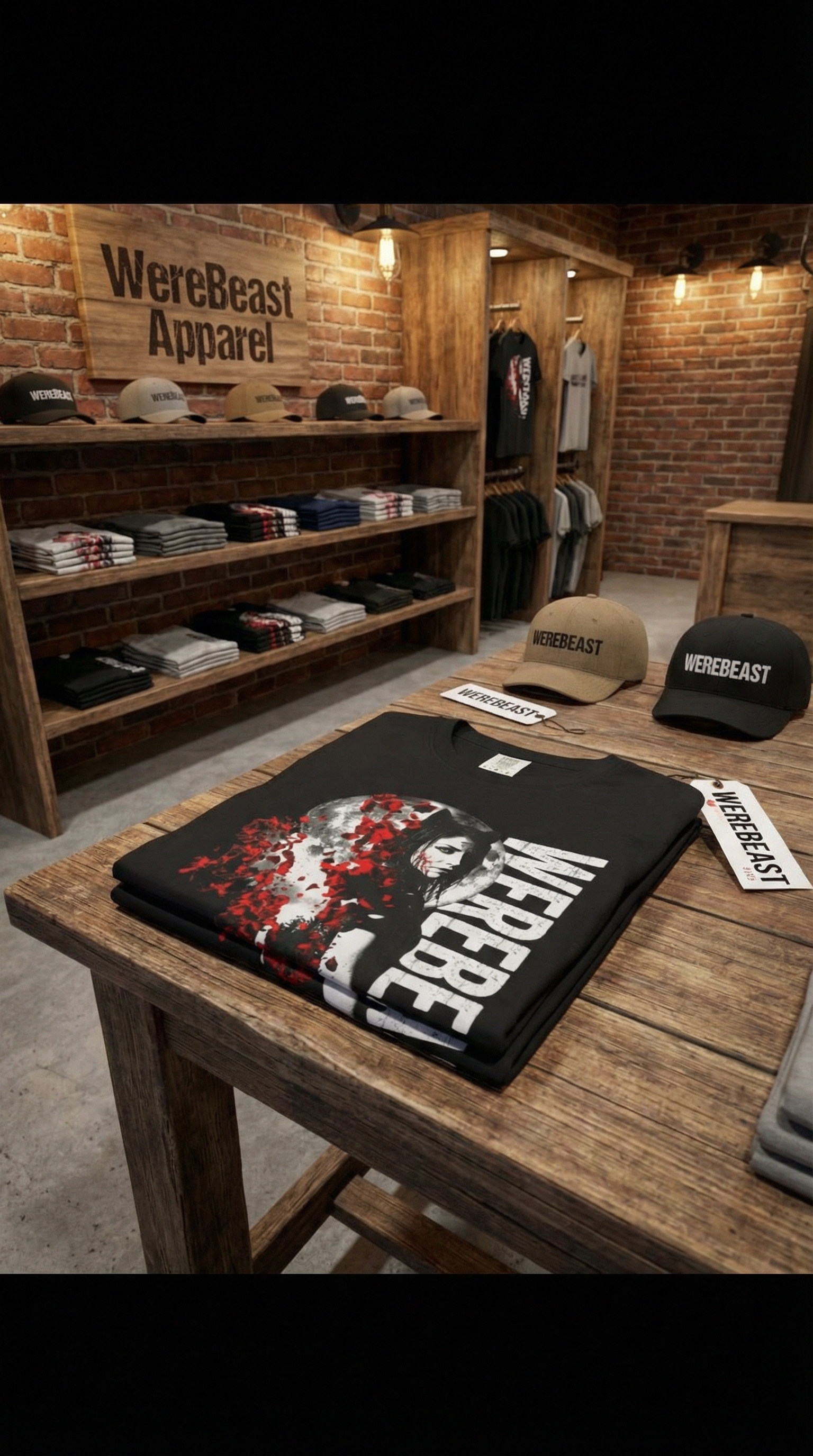 WereBeast “Rhea” Graphic Tee product thumbnail image