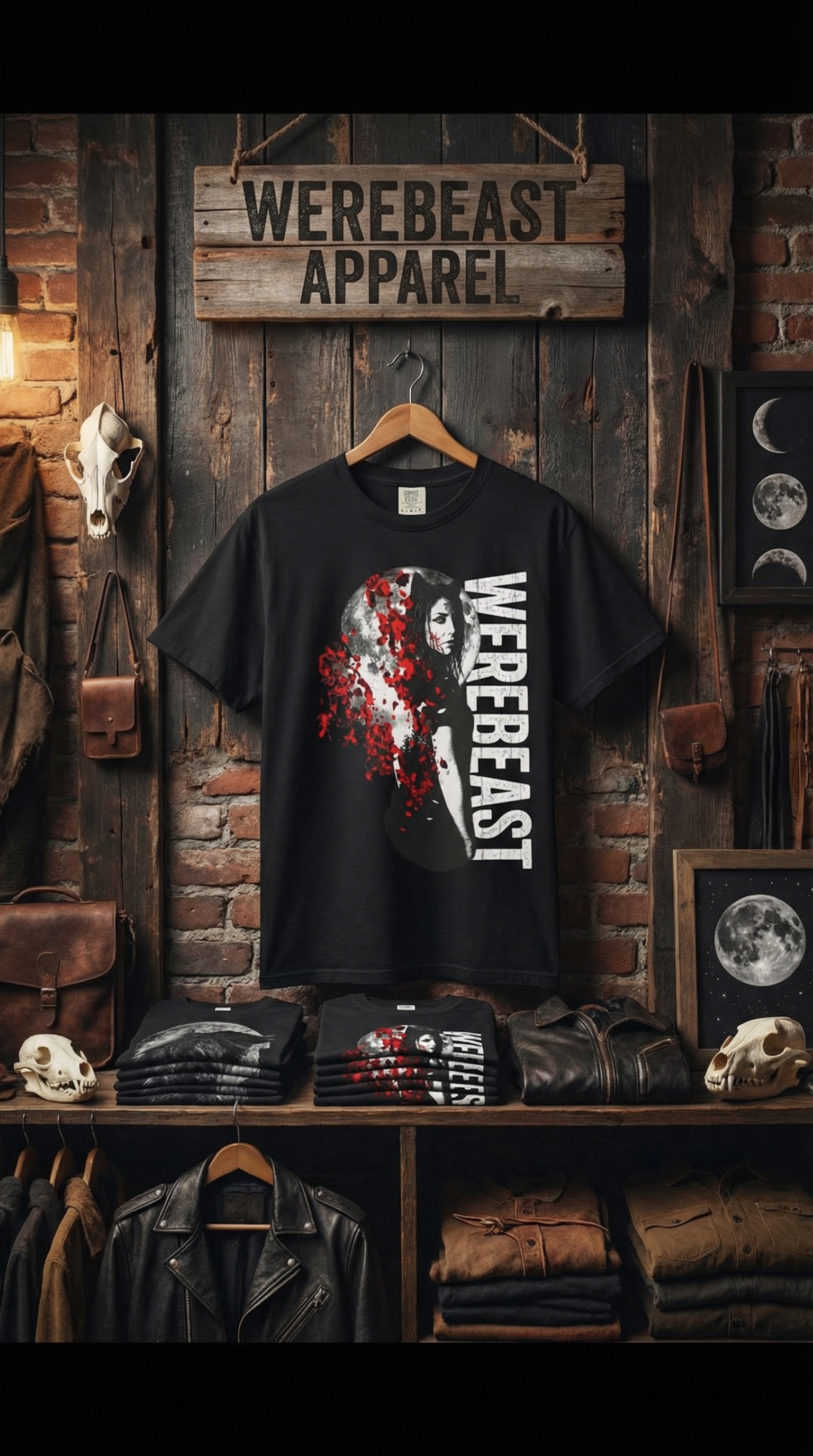 WereBeast “Rhea” Graphic Tee product thumbnail image WereBeast “Rhea” Graphic Tee product thumbnail image