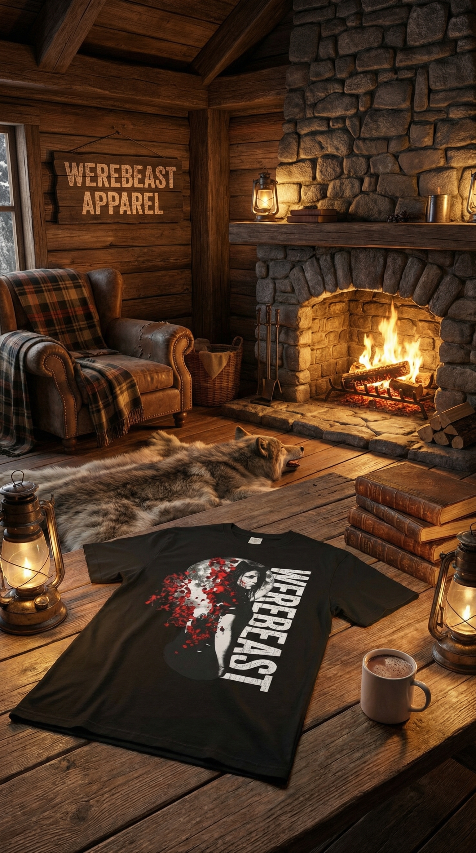 WereBeast “Rhea” Graphic Tee product thumbnail image WereBeast “Rhea” Graphic Tee product thumbnail image