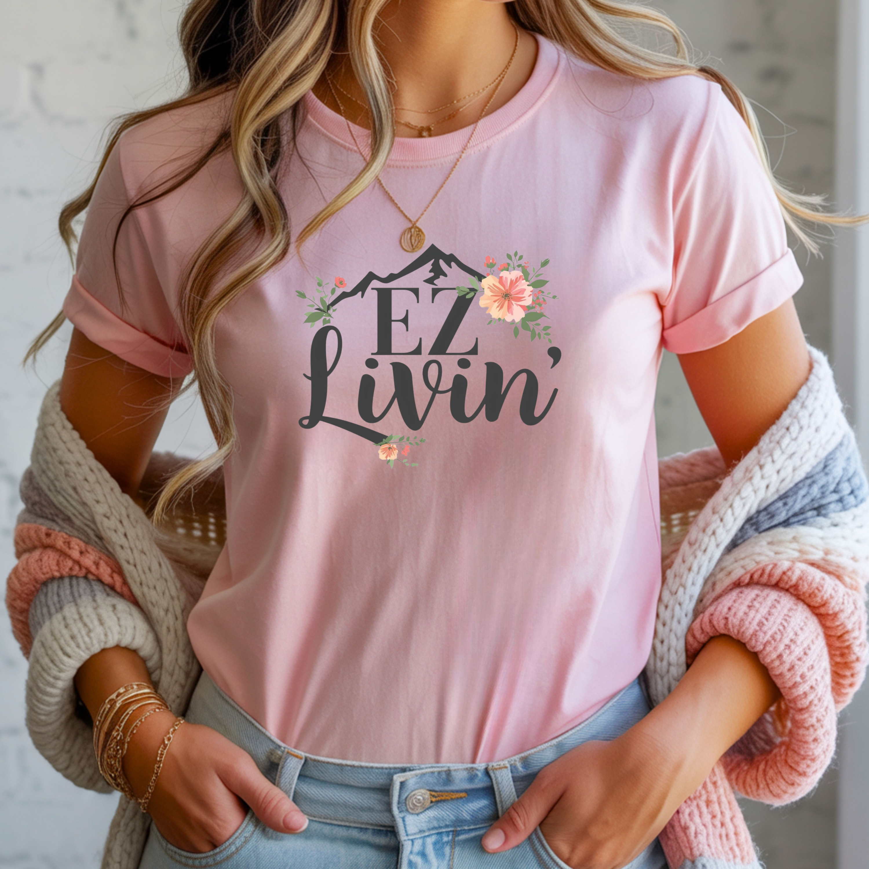 EZ Livin' T-Shirt — Mountain Graphic Tee product thumbnail image