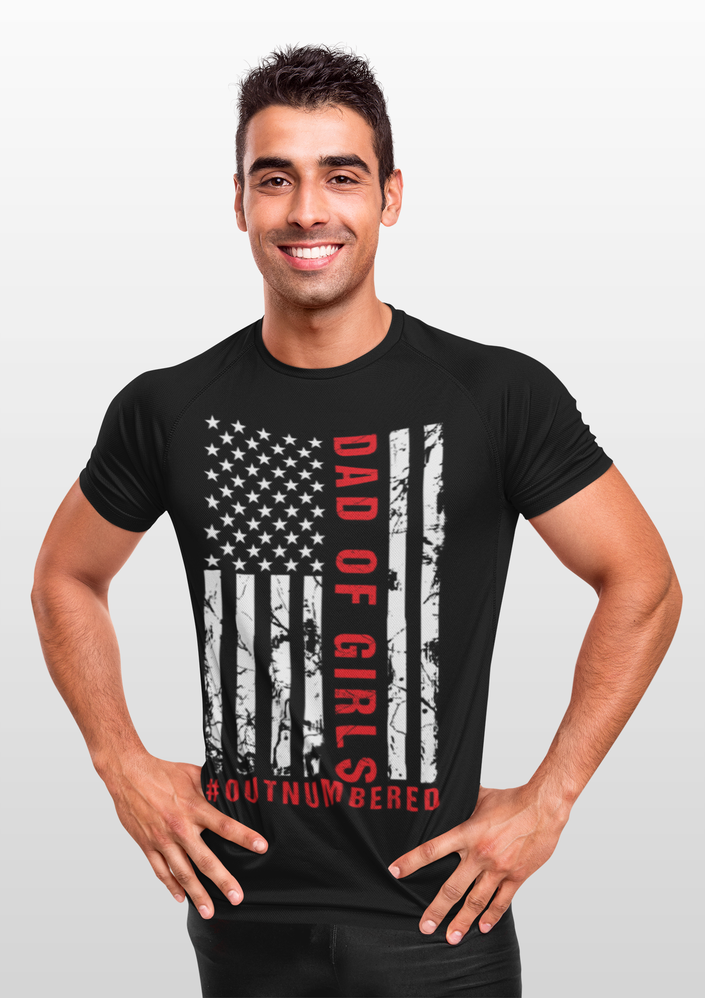 Dad of Girls Flag T-Shirt – Proud Father of Daughters Tee product thumbnail image Dad of Girls Flag T-Shirt – Proud Father of Daughters Tee product thumbnail image