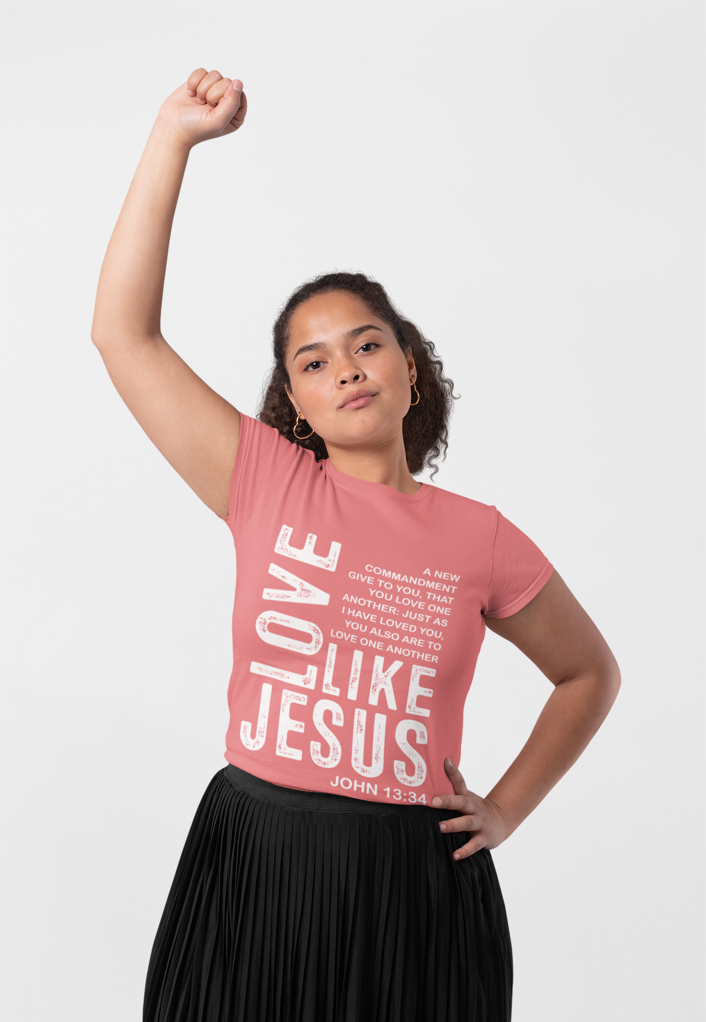 Love Like Jesus T-Shirt – John 13:34 Christian Faith Tee product thumbnail image