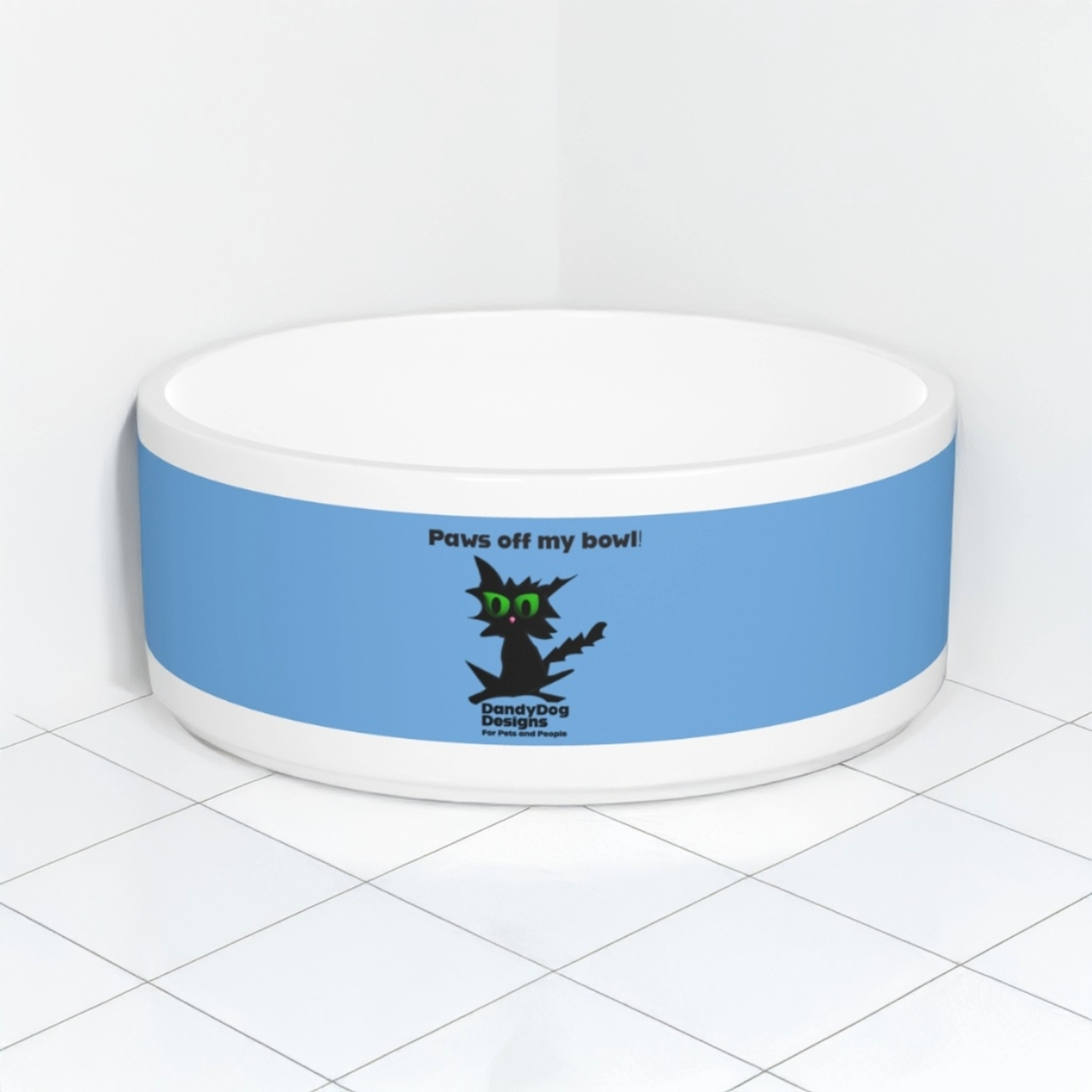 Rockin' Pet Bowl - 'Paws Off My Bowl!' Design | Unique Pet Dish for Dog Lovers, Gifts for Pet Owners, Personalized Pet Accessories product thumbnail image Rockin' Pet Bowl - 'Paws Off My Bowl!' Design | Unique Pet Dish for Dog Lovers, Gifts for Pet Owners, Personalized Pet Accessories product thumbnail image