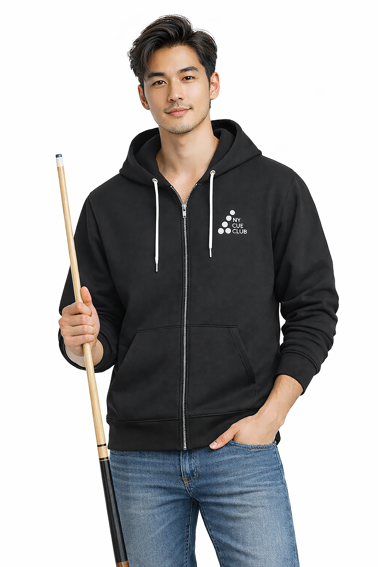 Full-Zip Hoodie — Logo Front & Back product thumbnail image Full-Zip Hoodie — Logo Front & Back product thumbnail image