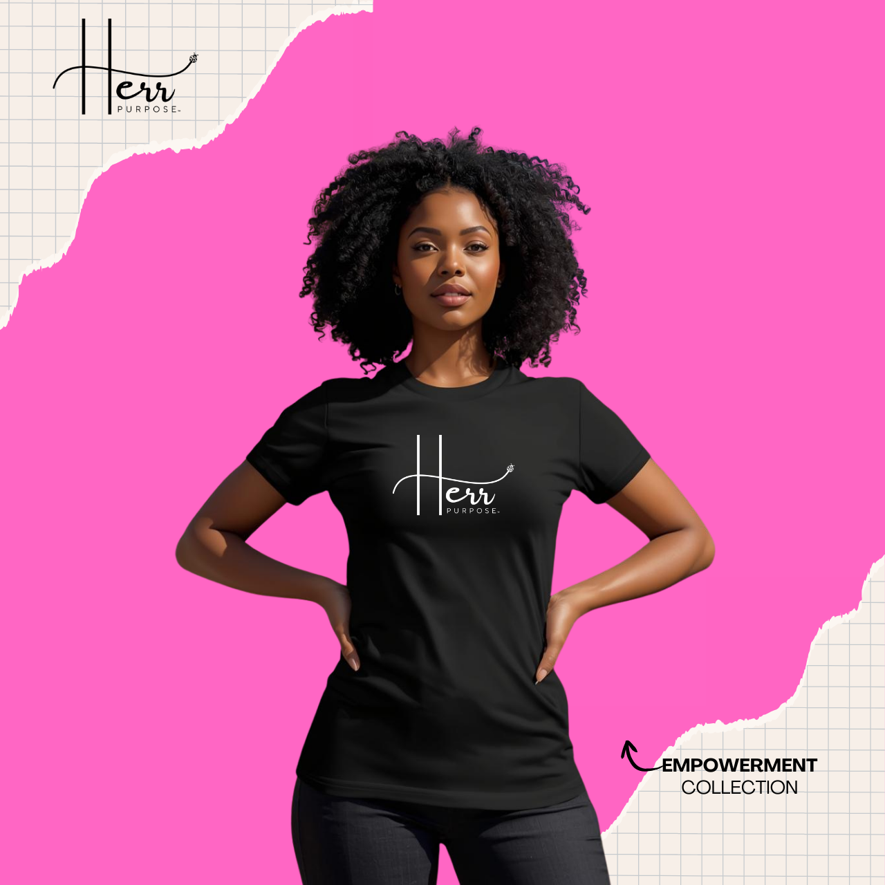 Her Purpose empowerment T-Shirt product thumbnail image