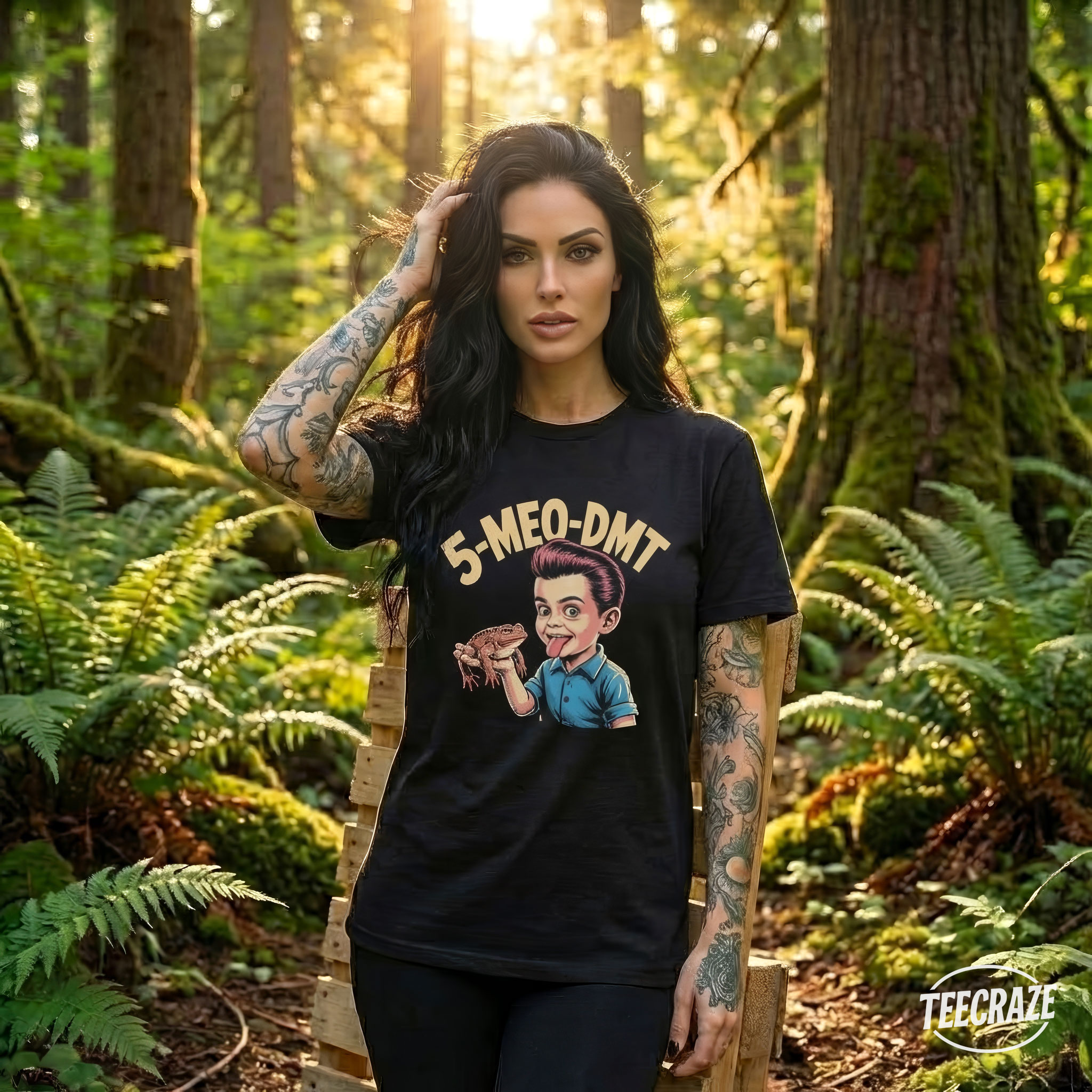 5-MEO-DMT – Psychedelic Playground Unisex T-Shirt product thumbnail image