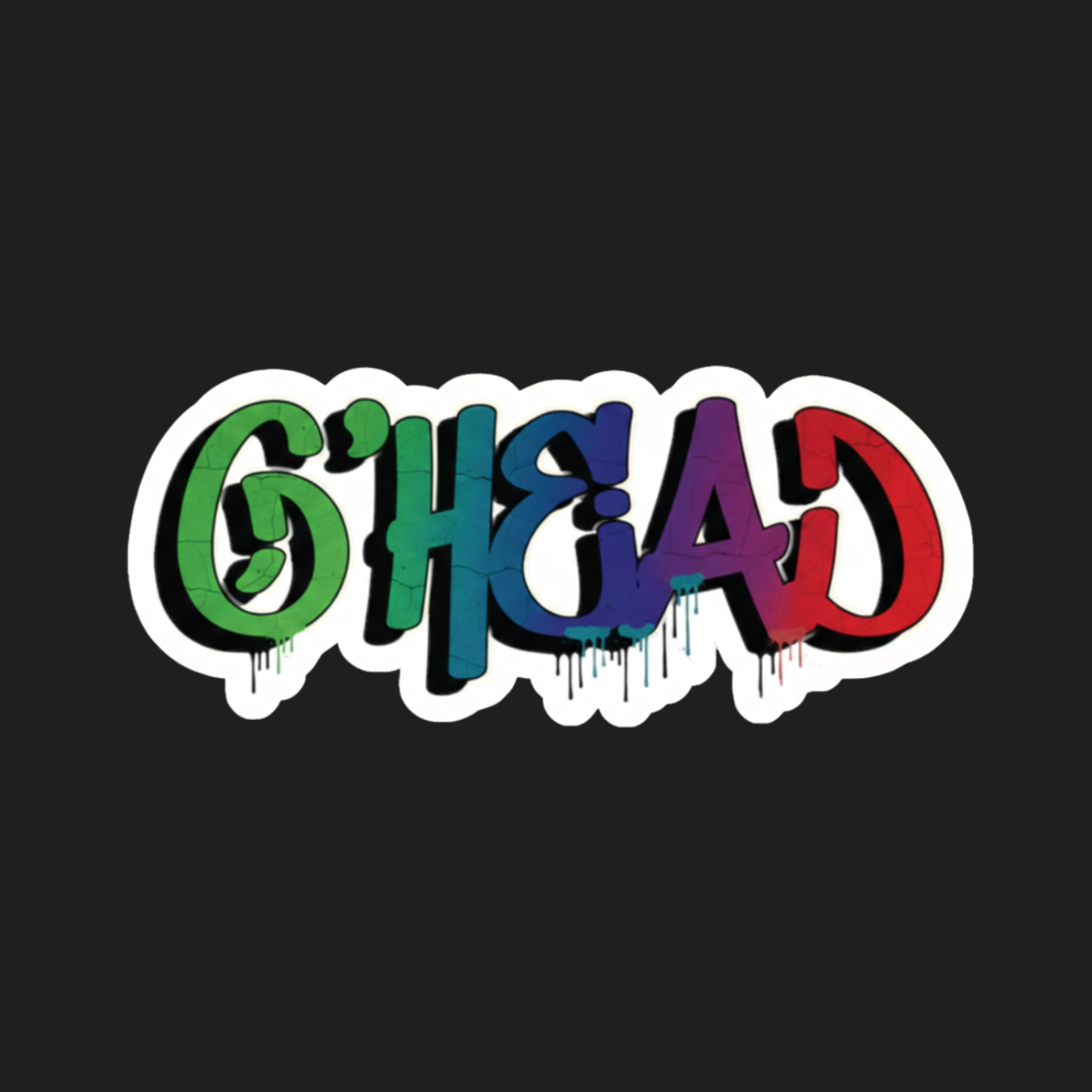 G'Head - Kiss-Cut Vinyl Decal/Sticker product thumbnail image G'Head - Kiss-Cut Vinyl Decal/Sticker product thumbnail image