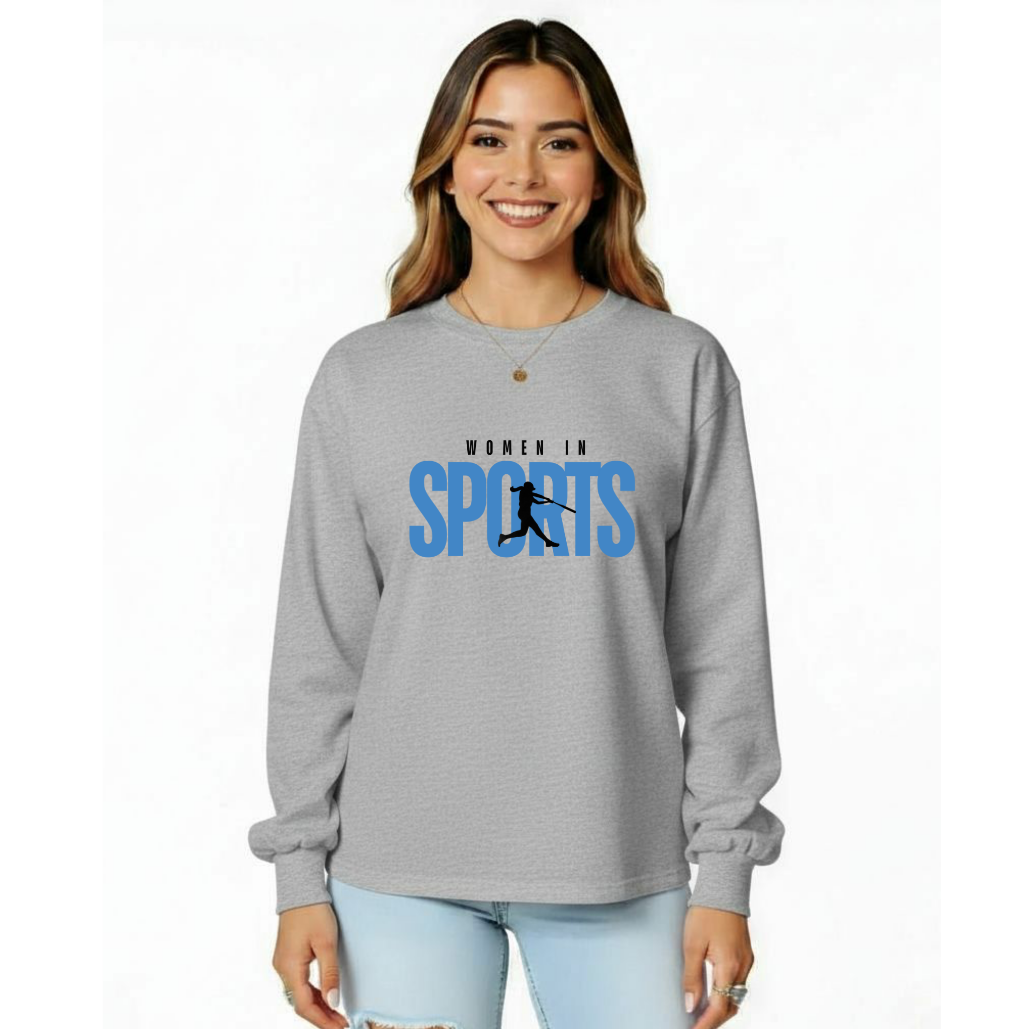 Adult Women in Sports Long Sleeve  product thumbnail image