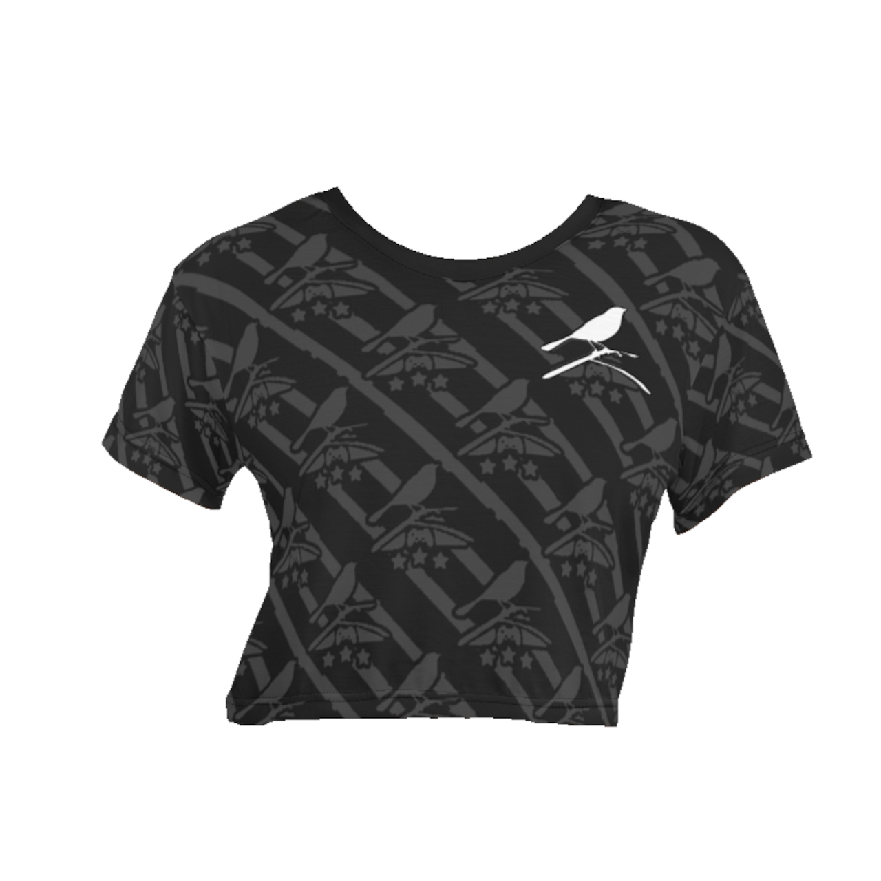 Club Crop-Top - WoodFinch Studios