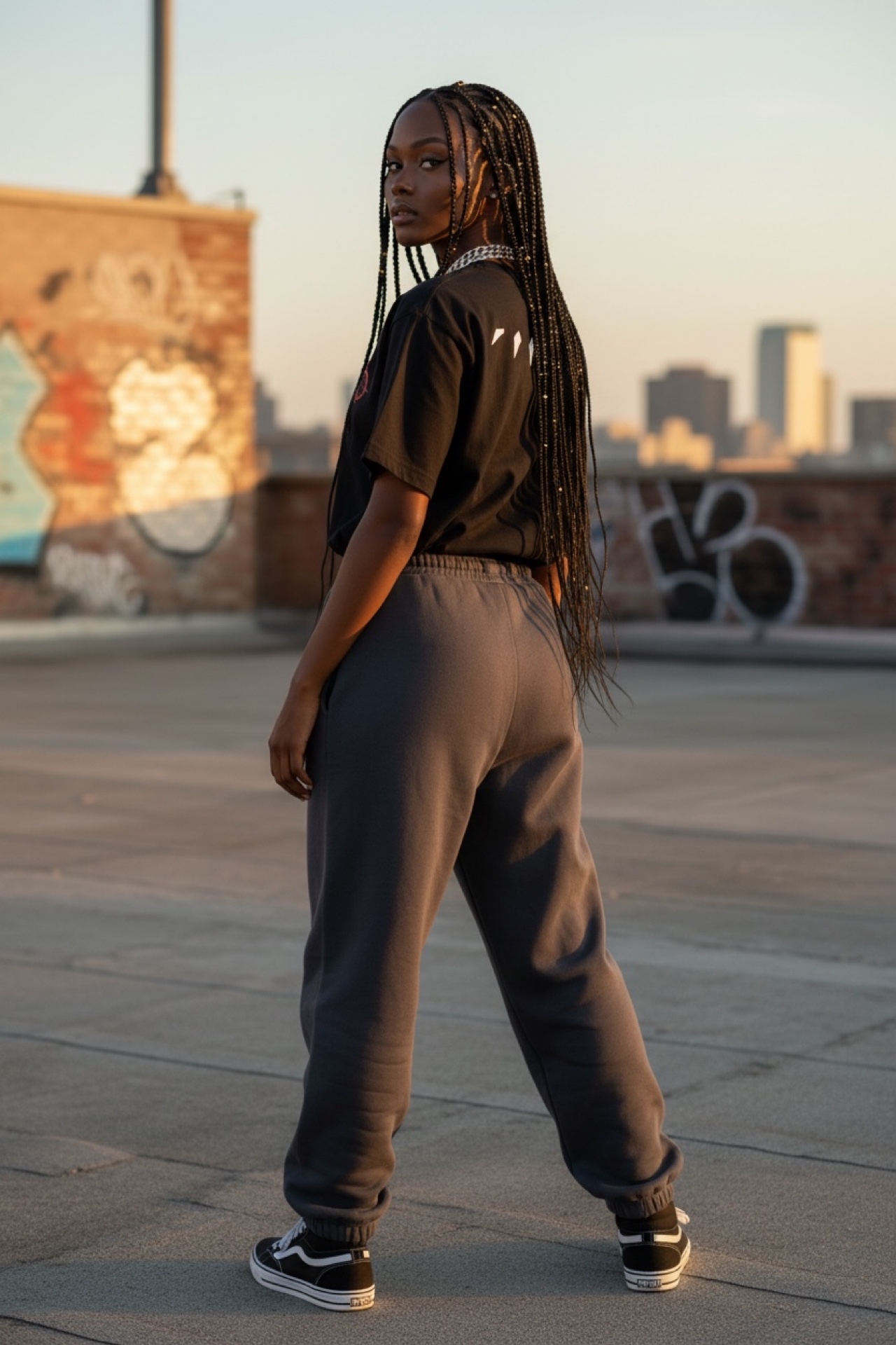 7 Lion Series Minimal Boxy Tee – “Hunted” product thumbnail image