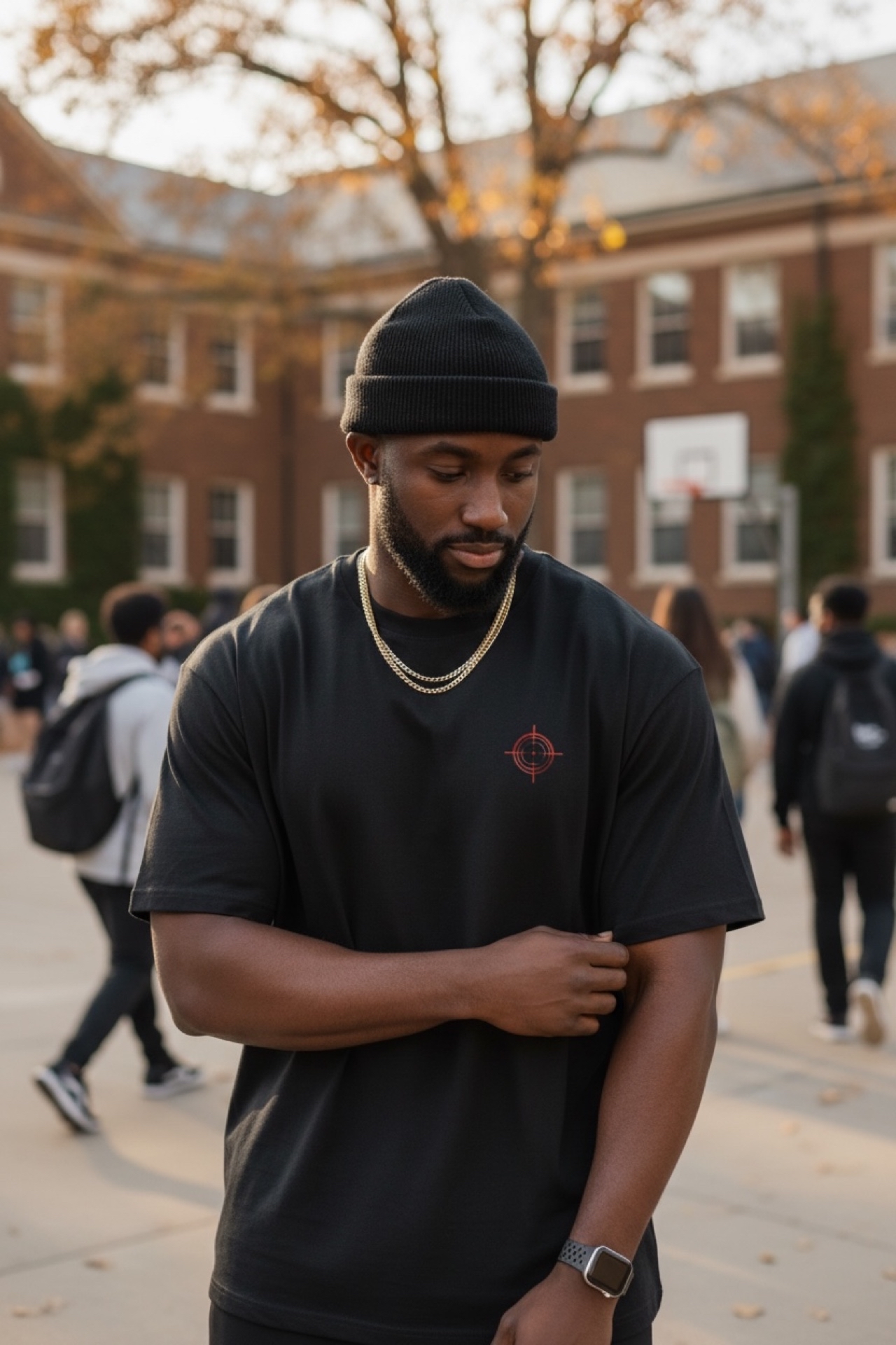 7 Lion Minimal "Hunted" Boxy Tee product thumbnail image