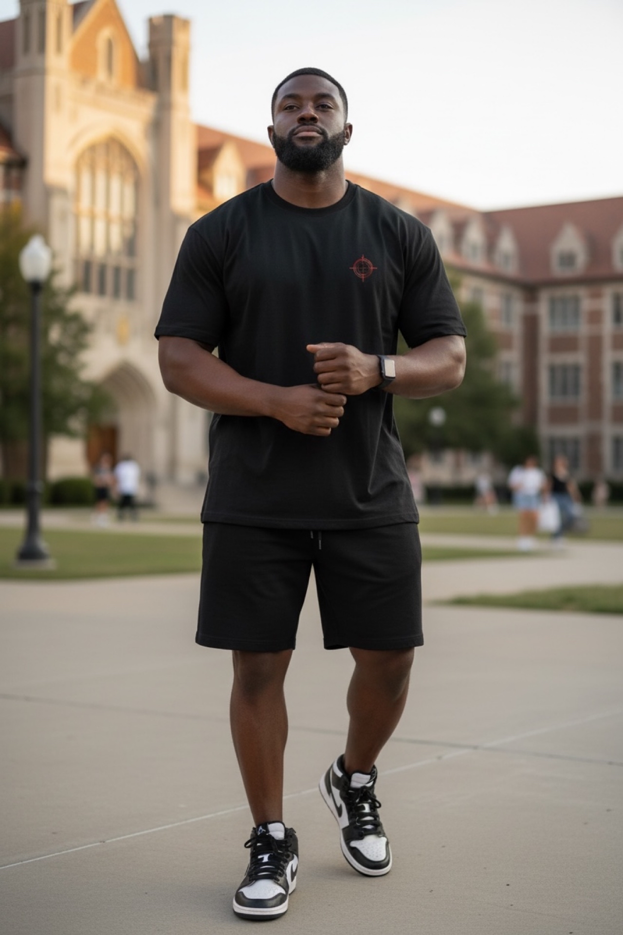 7 Lion Series Minimal Boxy Tee – “Hunted” product thumbnail image