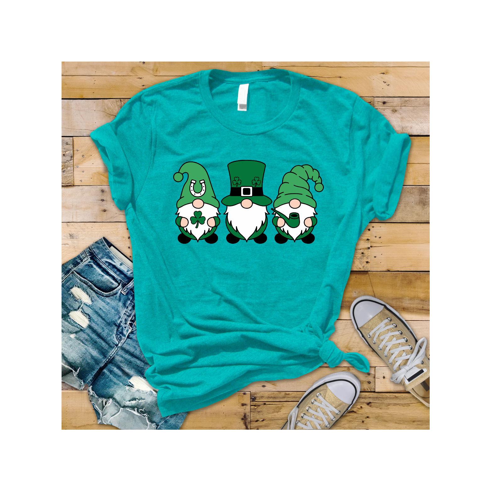 Gnome St. Patrick's Day Tee product thumbnail image Gnome St. Patrick's Day Tee product thumbnail image