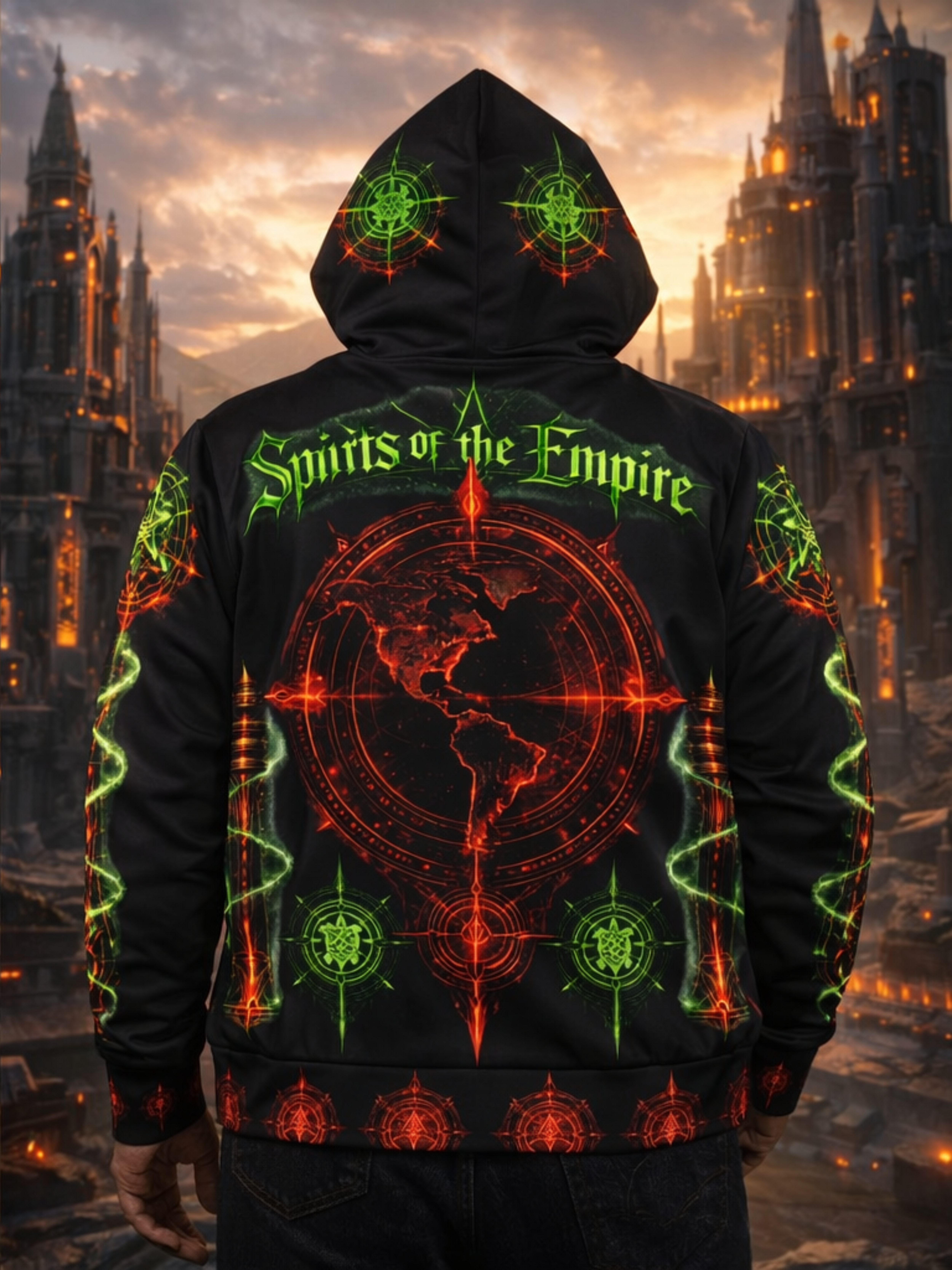 Spirits of the Empire: Dark Knight Men's Hoodie product thumbnail image
