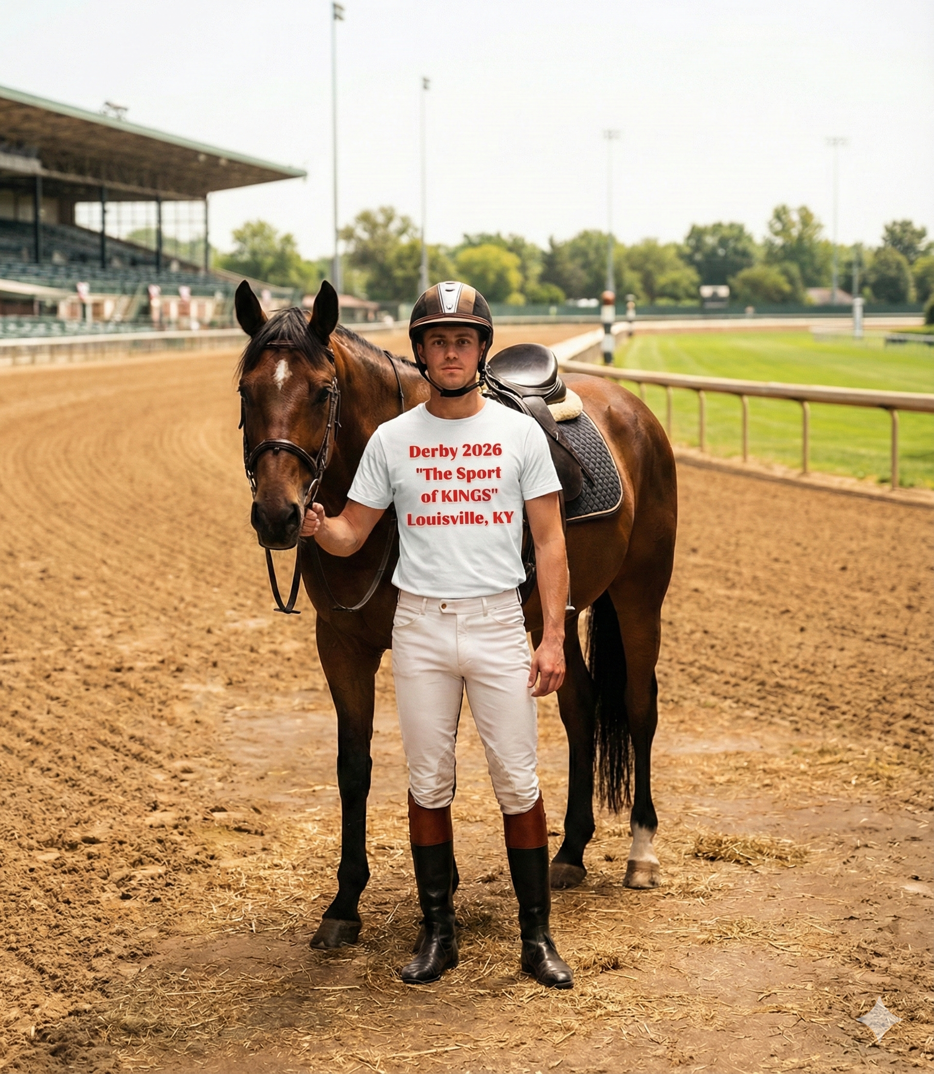 Derby 2026 "The Sport of KINGS" Louisville, KY T-Shirt product thumbnail image