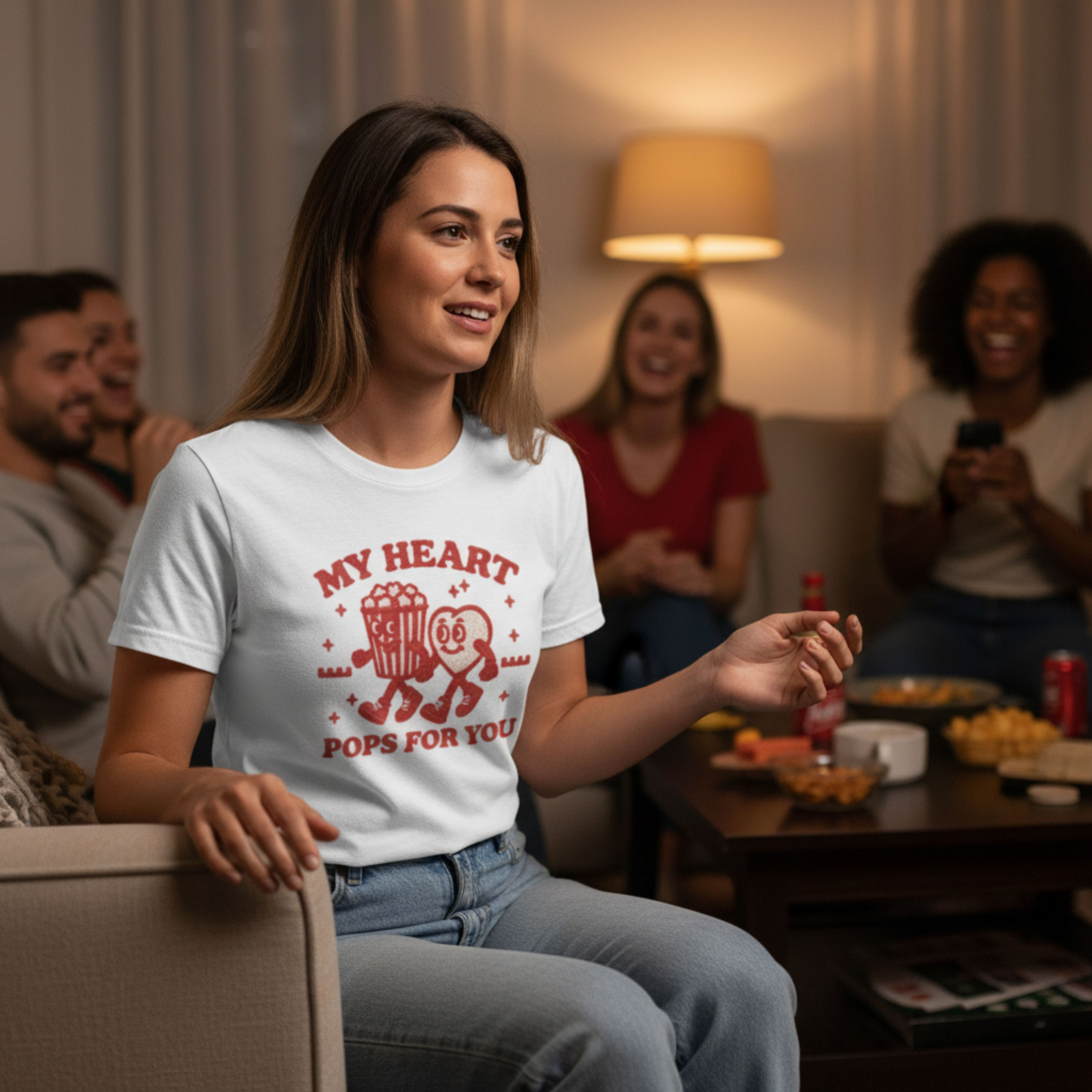 My Heart Pops For You T-Shirt product thumbnail image My Heart Pops For You T-Shirt product thumbnail image