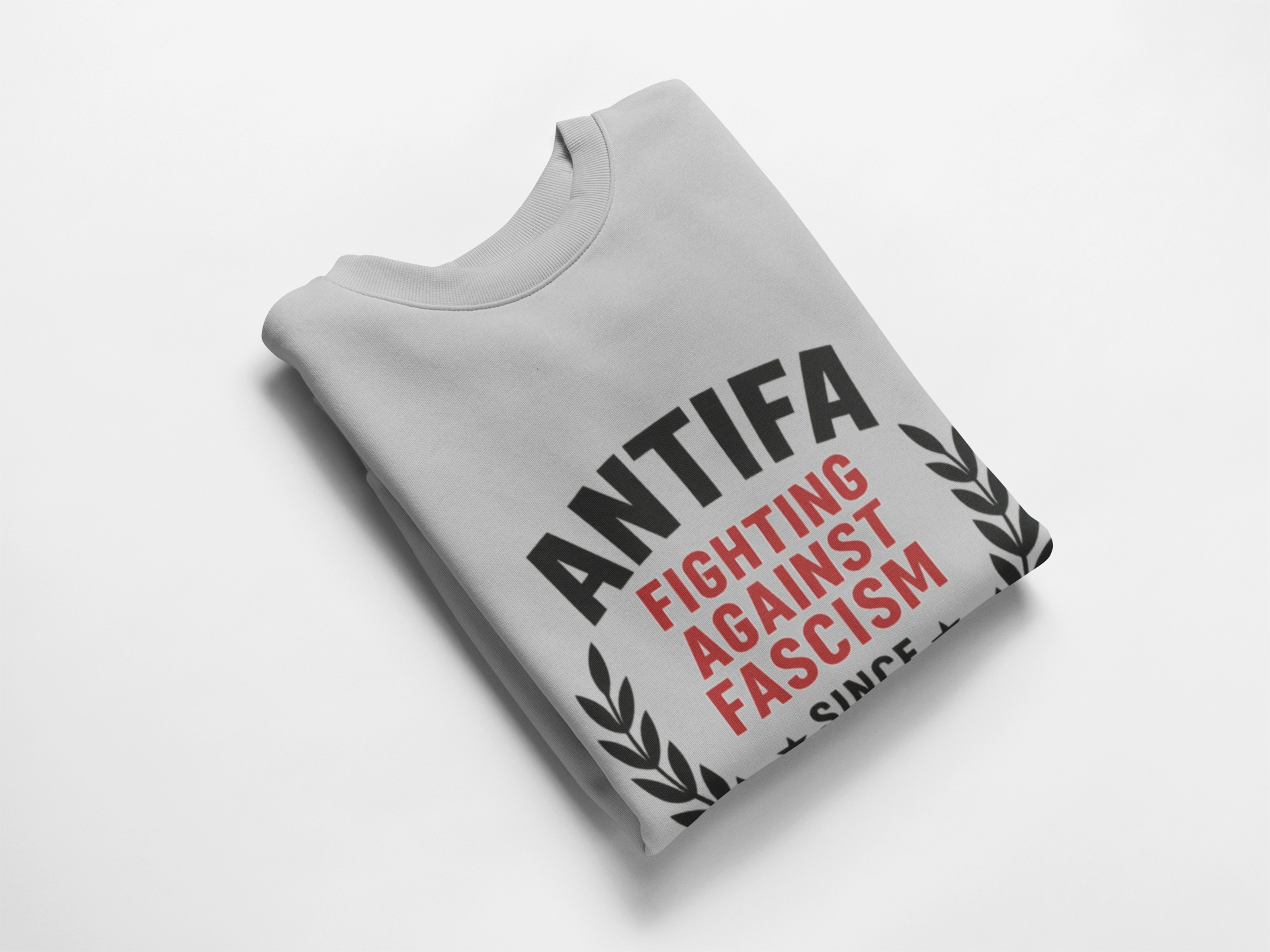 Antifa “Fighting Against Fascism Since 1939” Crewneck Sweatshirt product thumbnail image