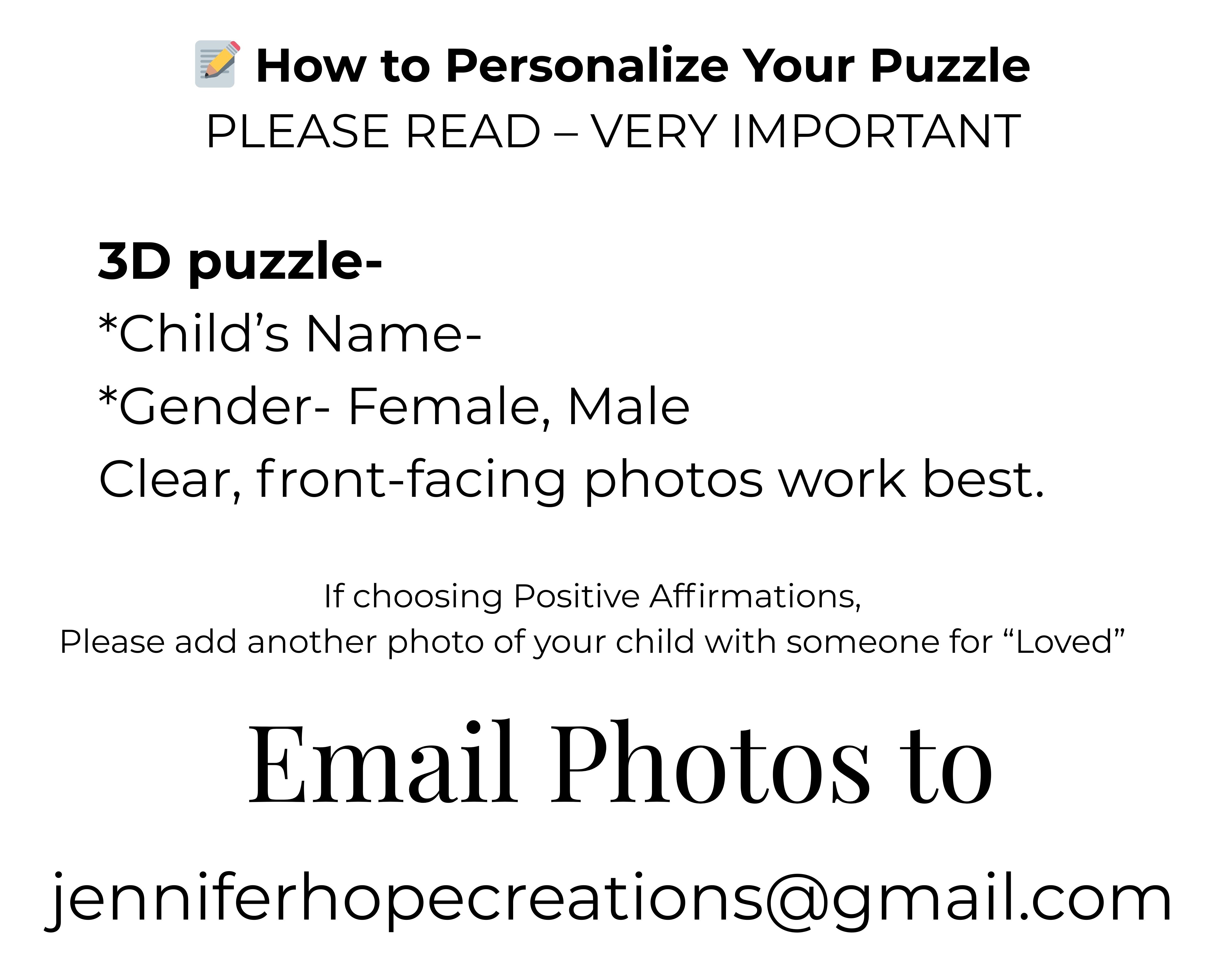 Kids' Puzzle, 30-Piece - Personalized ABC Name Alphabet Jigsaw Puzzle for Learning, Great Birthday & Holiday Gift, Parents of Young Children product thumbnail image Kids' Puzzle, 30-Piece - Personalized ABC Name Alphabet Jigsaw Puzzle for Learning, Great Birthday & Holiday Gift, Parents of Young Children product thumbnail image