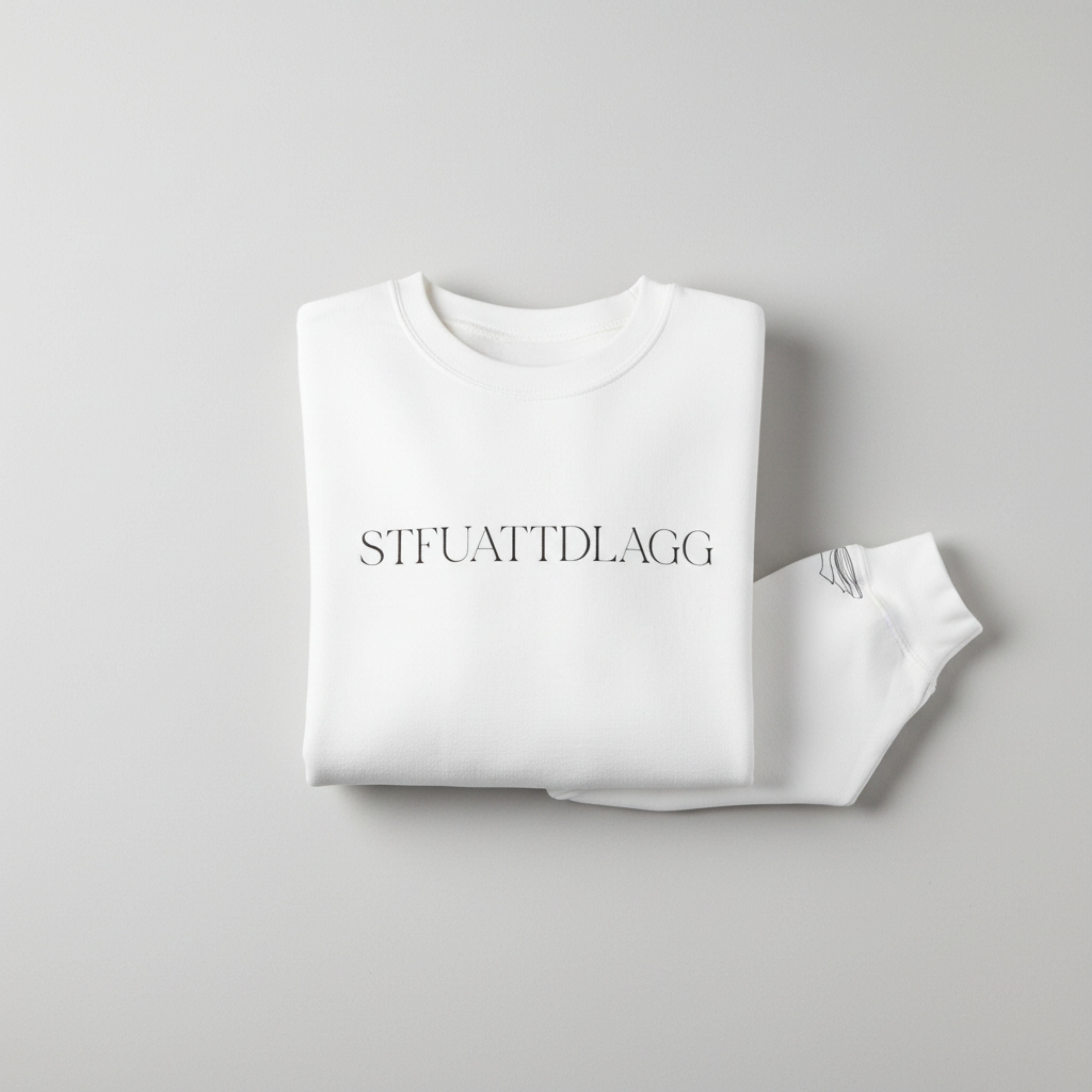 BookTok 'STFUATTDLAGG' Sweatshirt – Subtle Text Graphic, Modern Casual Sweater product thumbnail image BookTok 'STFUATTDLAGG' Sweatshirt – Subtle Text Graphic, Modern Casual Sweater product thumbnail image