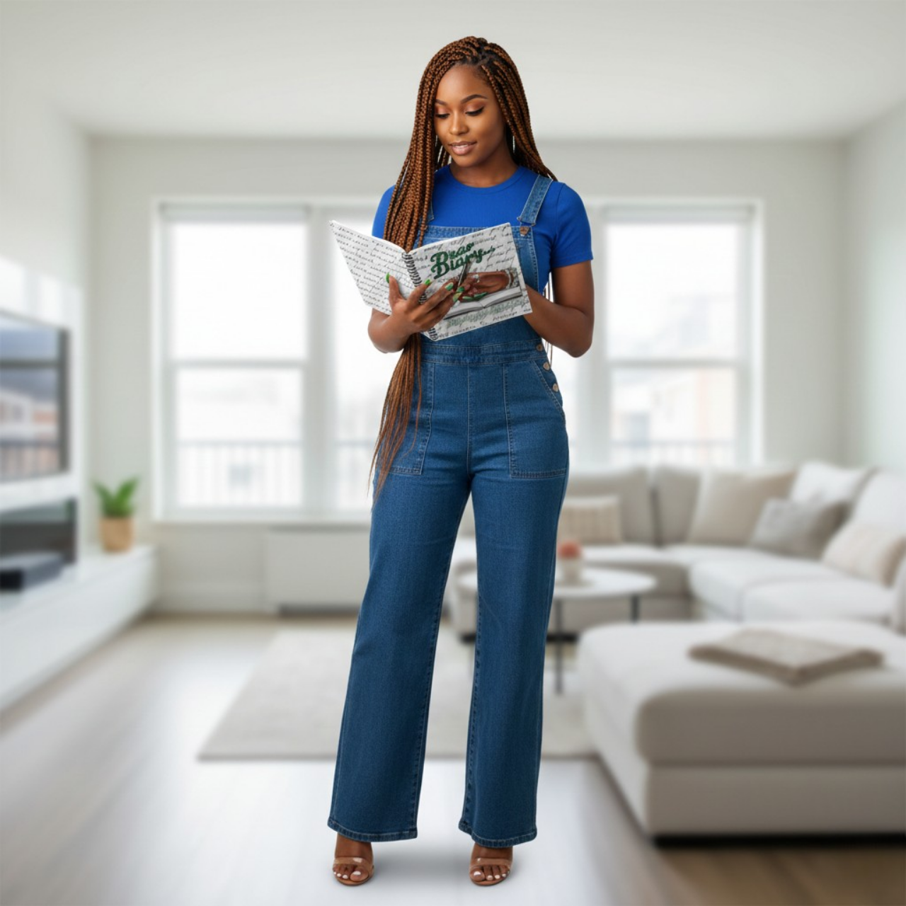 Dear Diary.....Mind your Business Hardcover Lined Journal – Sassy & Soulful Matte Notebook with Perforated Pages (150 Pages) product thumbnail image Dear Diary.....Mind your Business Hardcover Lined Journal – Sassy & Soulful Matte Notebook with Perforated Pages (150 Pages) product thumbnail image