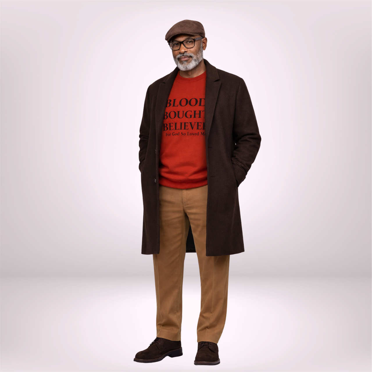 BLOOD. BOUGHT. BELIEVER. — Black on Red product thumbnail image BLOOD. BOUGHT. BELIEVER. — Black on Red product thumbnail image