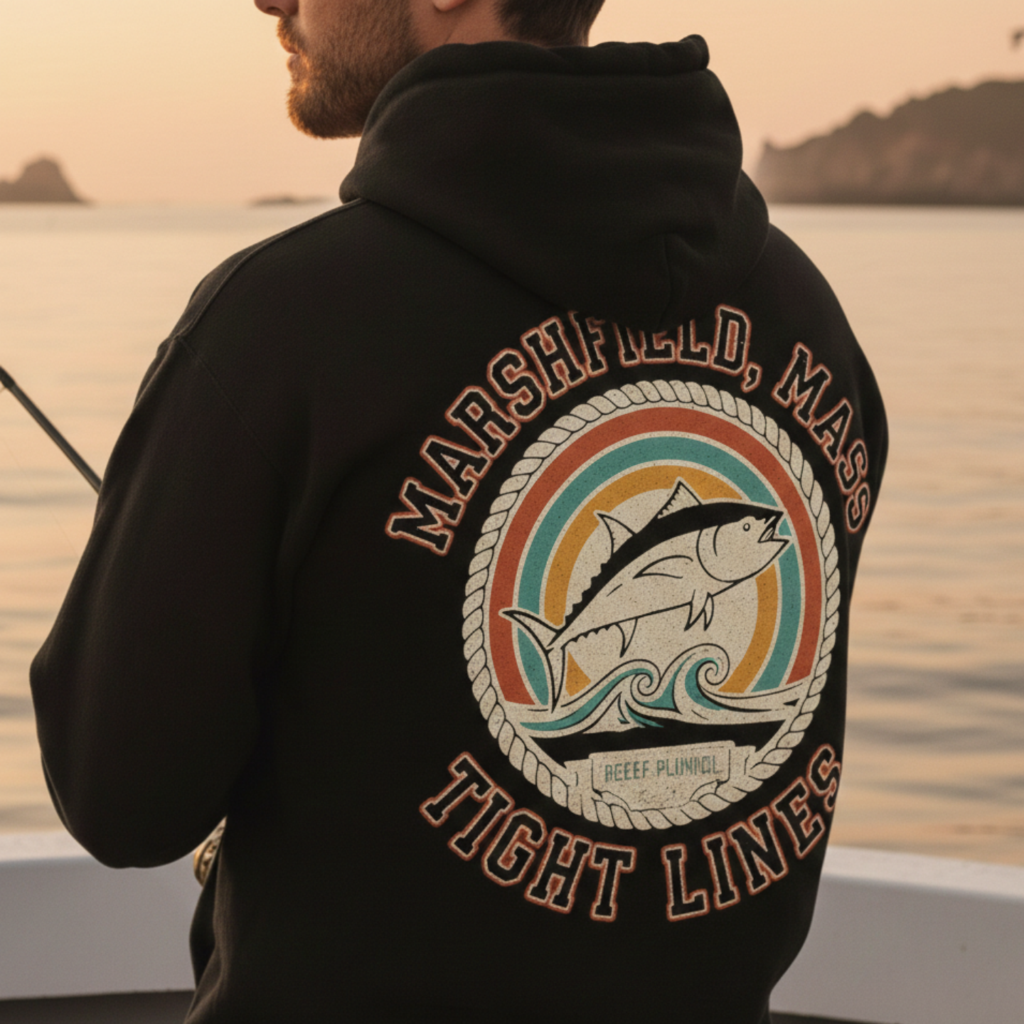 Tight Lines Hoodie – Marshfield Supply Co. product thumbnail image Tight Lines Hoodie – Marshfield Supply Co. product thumbnail image