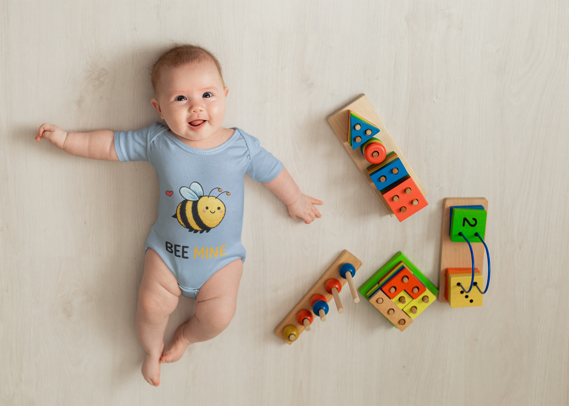 Bee Mine – Sweet as Can Bee 🐝💛- Cute Bee Valentine Infant Onesie product thumbnail image Bee Mine – Sweet as Can Bee 🐝💛- Cute Bee Valentine Infant Onesie product thumbnail image