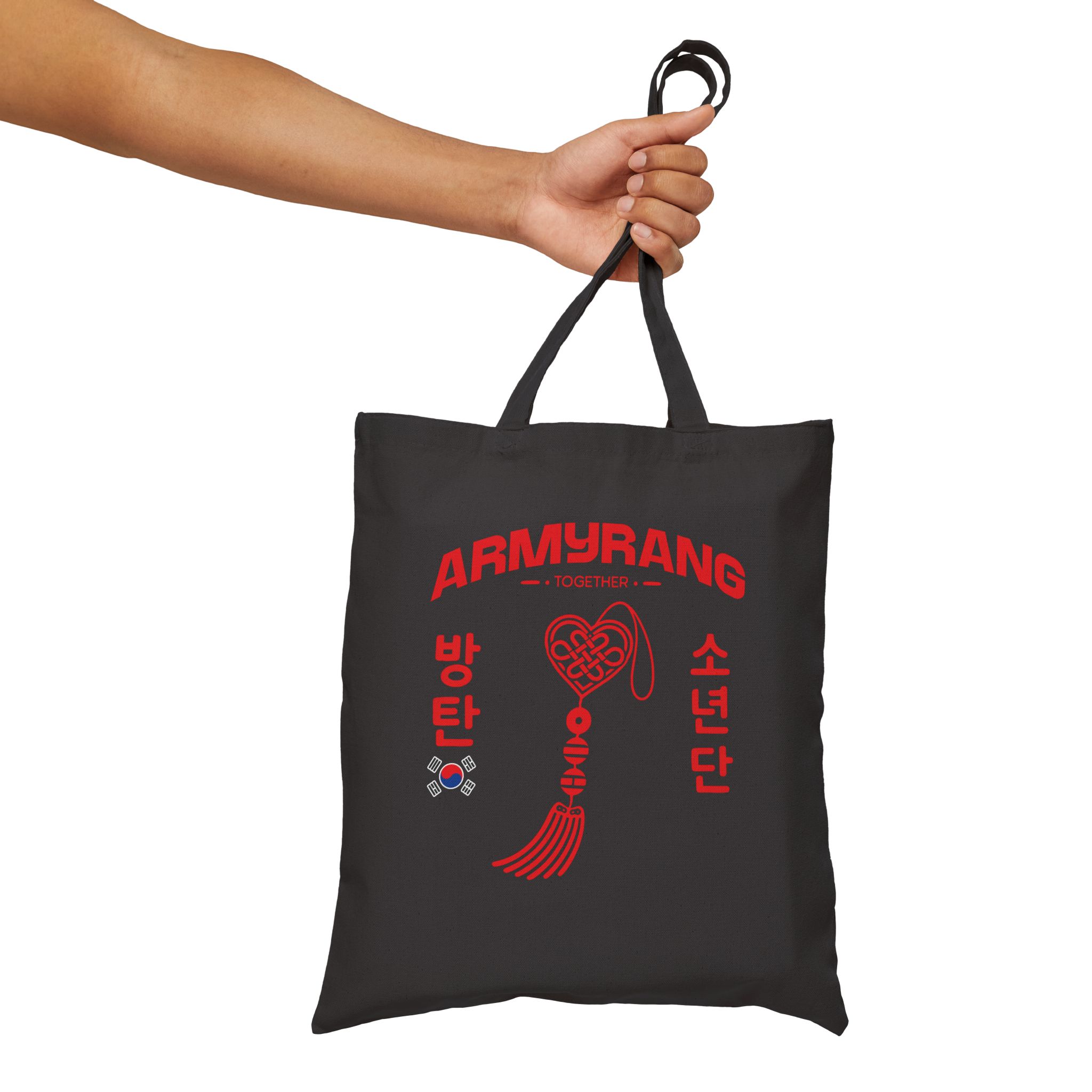 ARMYRANG Cotton Canvas Tote Bag, Printed on FRONT product thumbnail image ARMYRANG Cotton Canvas Tote Bag, Printed on FRONT product thumbnail image