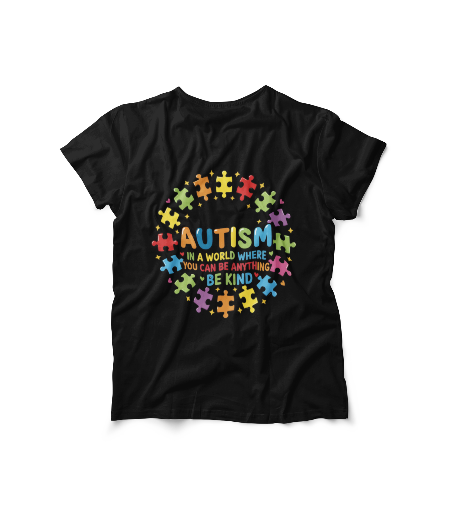 Autism Awareness T-Shirt | Be Kind Puzzle Graphic Tee | product thumbnail image Autism Awareness T-Shirt | Be Kind Puzzle Graphic Tee | product thumbnail image