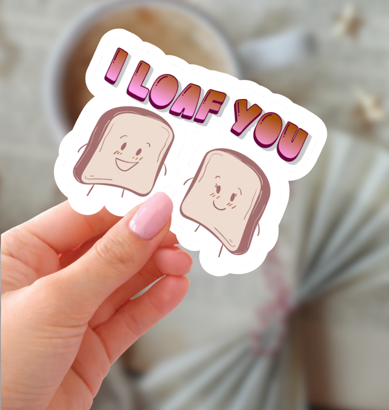 I Loaf You Sticker product thumbnail image