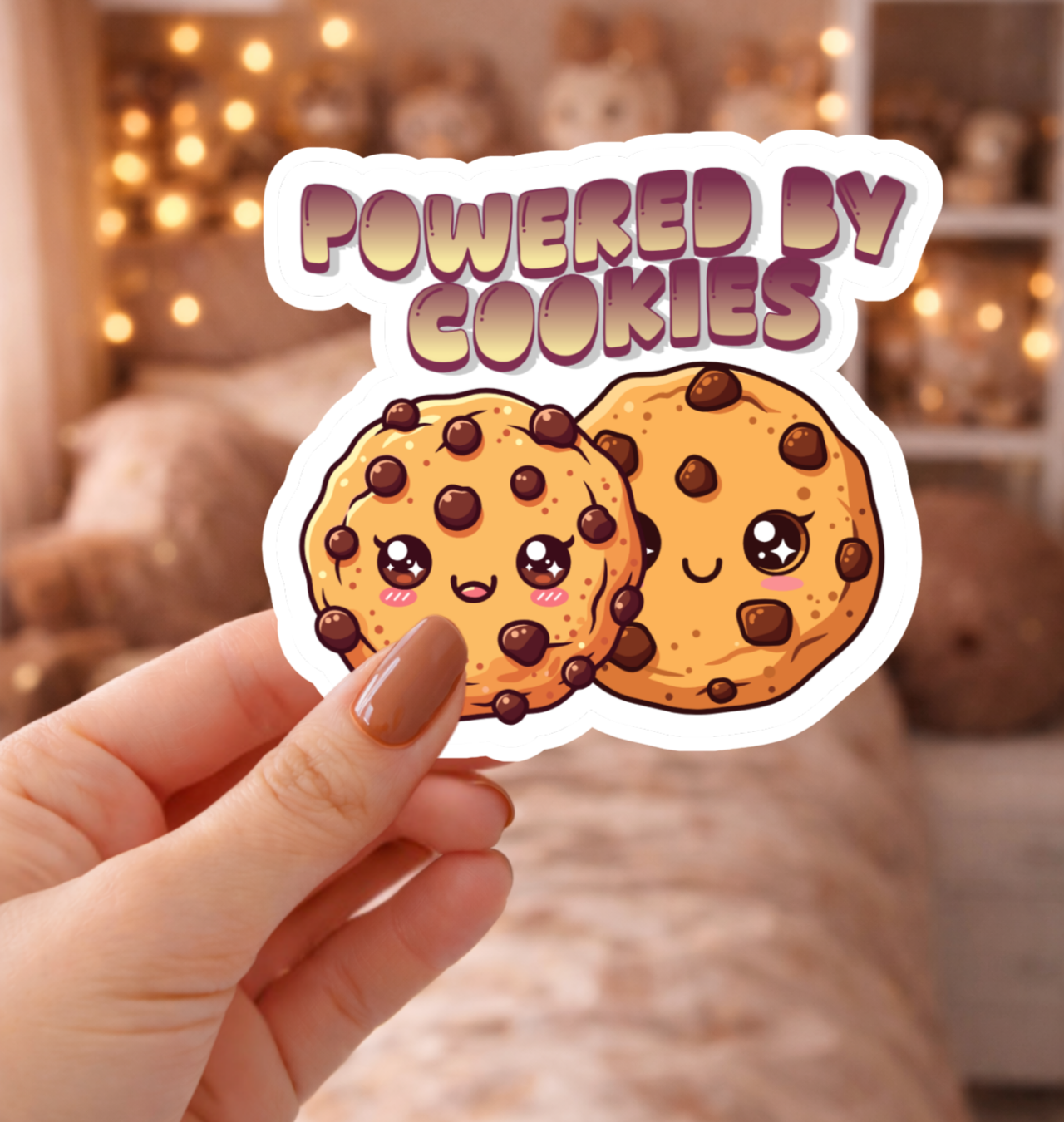 Powered By Cookies Sticker product thumbnail image Powered By Cookies Sticker product thumbnail image