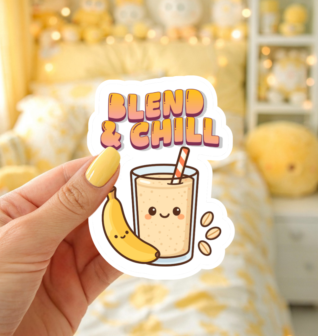 Blend & Chill Sticker product thumbnail image Blend & Chill Sticker product thumbnail image