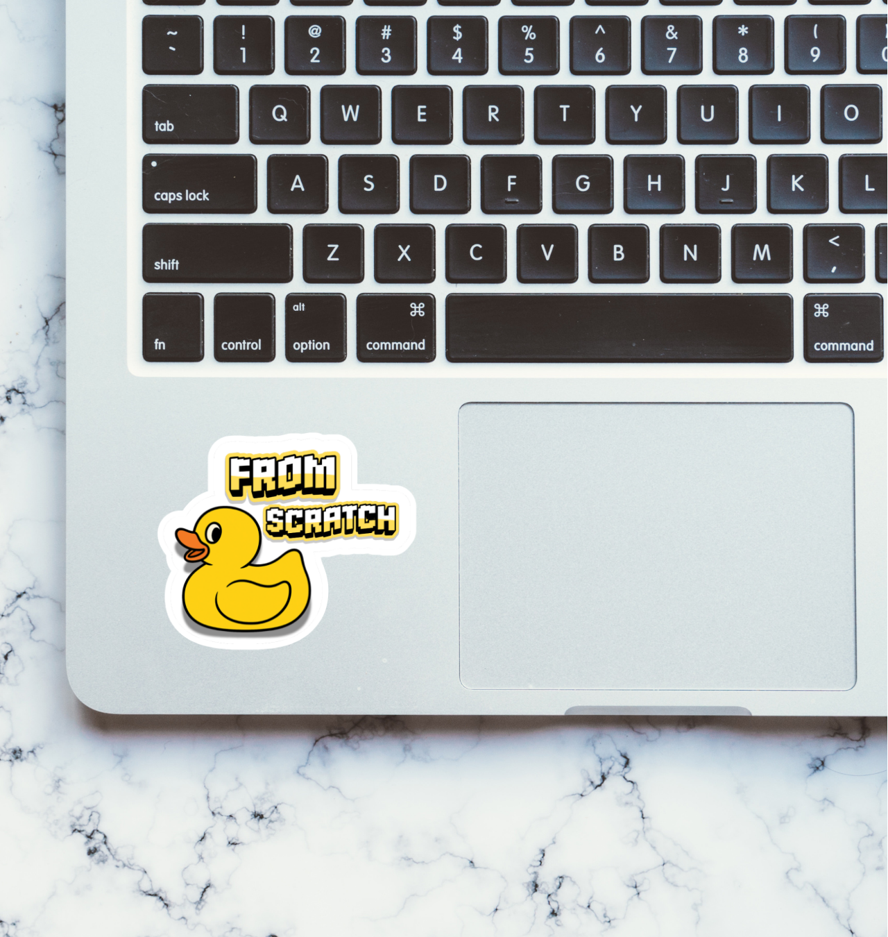 From Scratch Sticker product thumbnail image From Scratch Sticker product thumbnail image