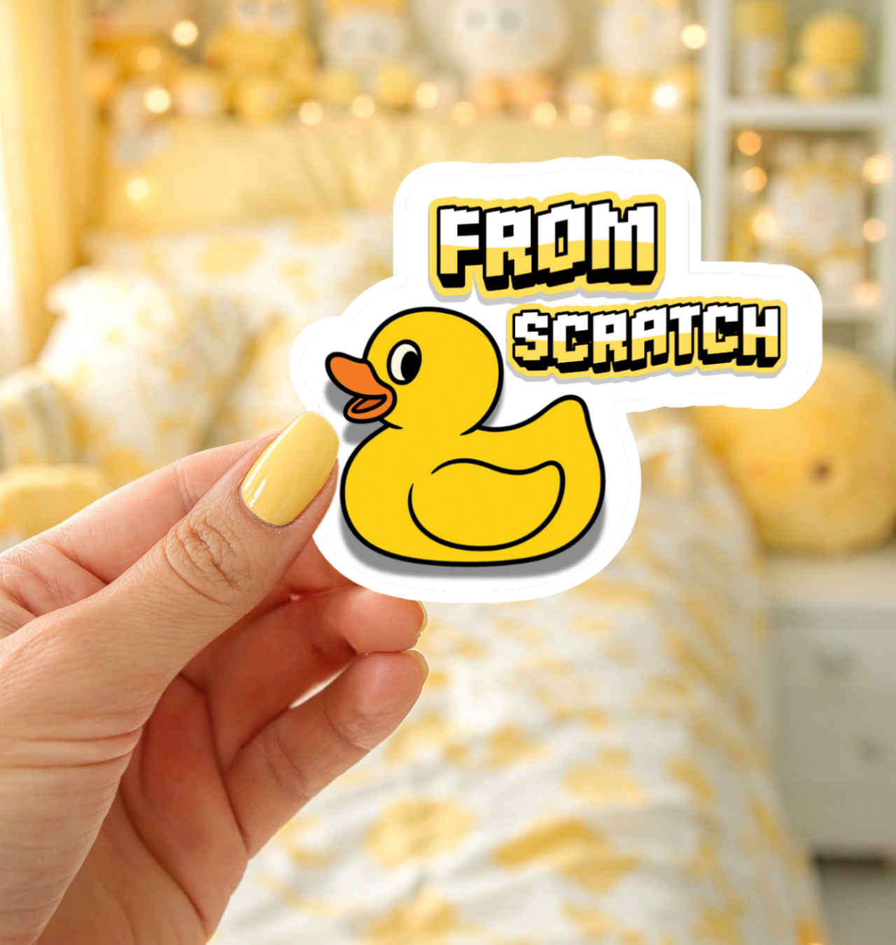 From Scratch Sticker product thumbnail image From Scratch Sticker product thumbnail image