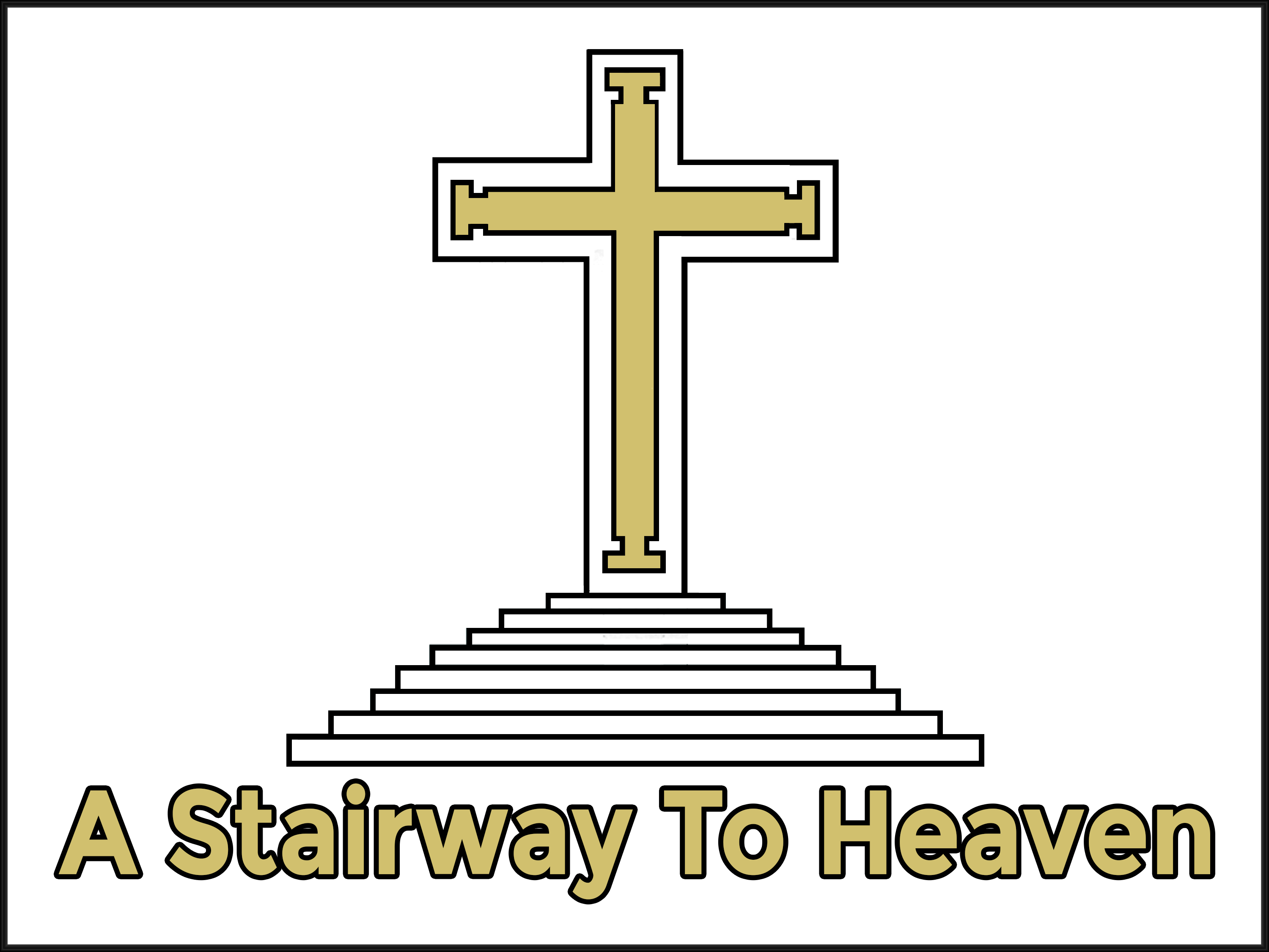 A Stairway To Heaven - Chrisitan Dad Cap product thumbnail image