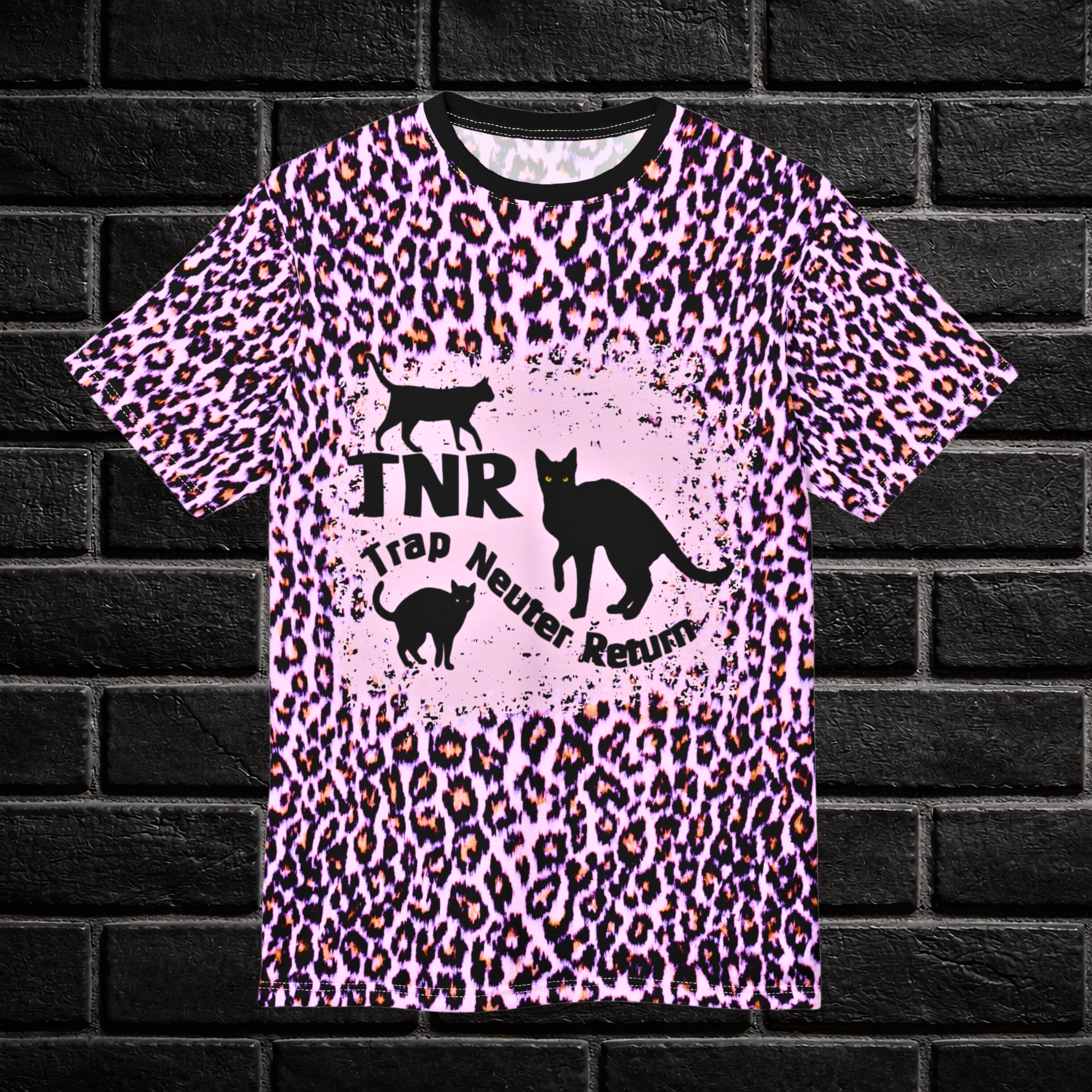 Unisex Cut &amp; Sew Tee (AOP)TNR product thumbnail image
