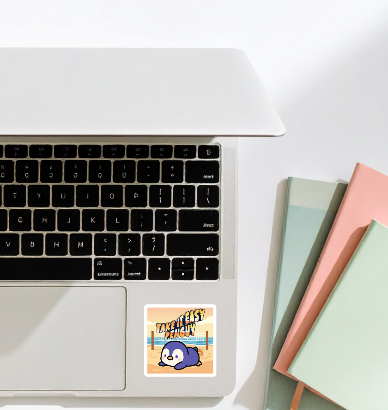 Take it Easy Penguy Sticker product thumbnail image