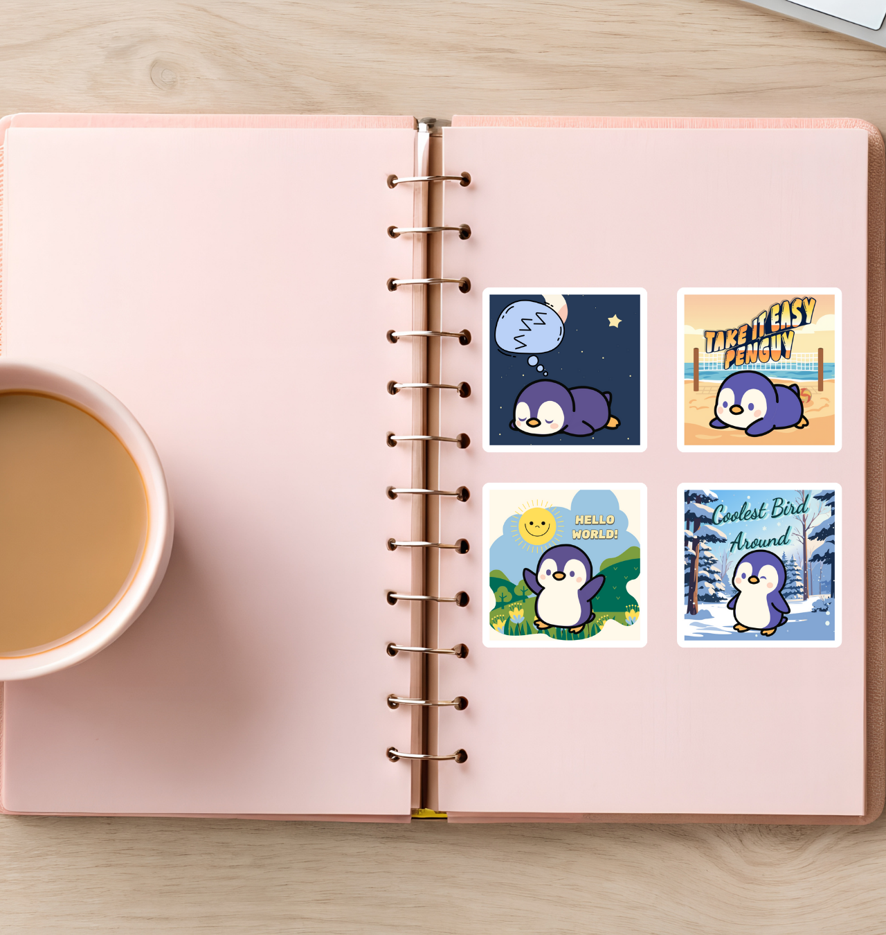 Hello, World! Penguy Sticker product thumbnail image