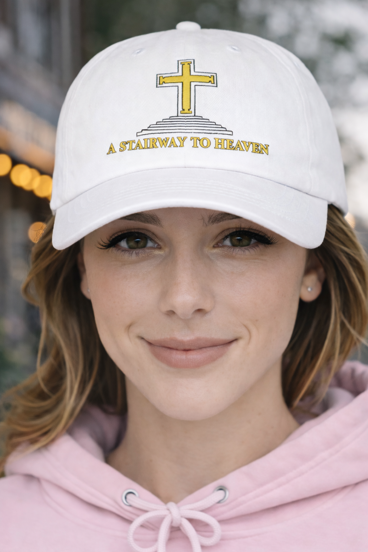 A Stairway To Heaven - Chrisitan Dad Cap