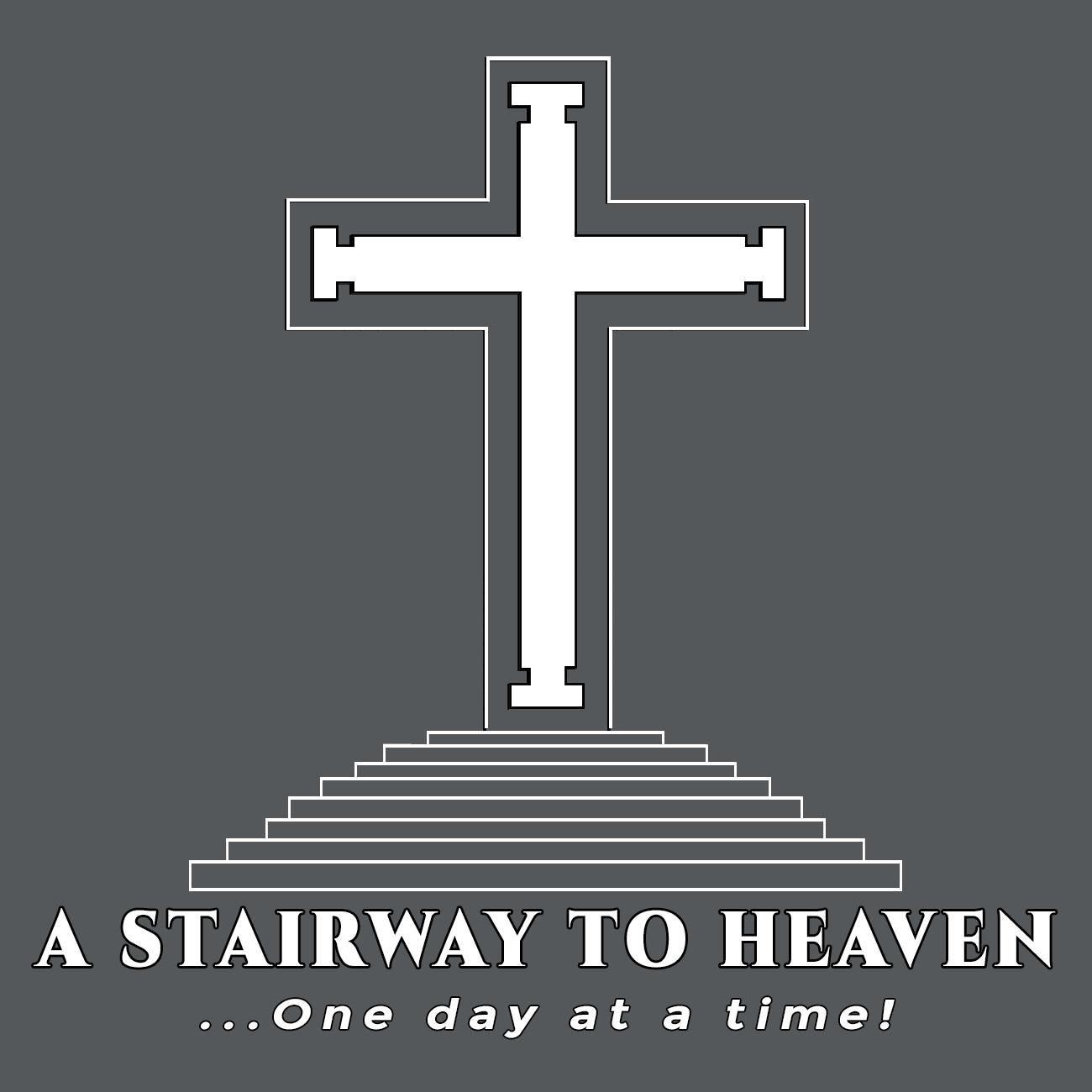 Copy of Stairway to Heaven Cross Hoodie — Christian Faith Prayer Sweatshirt product thumbnail image