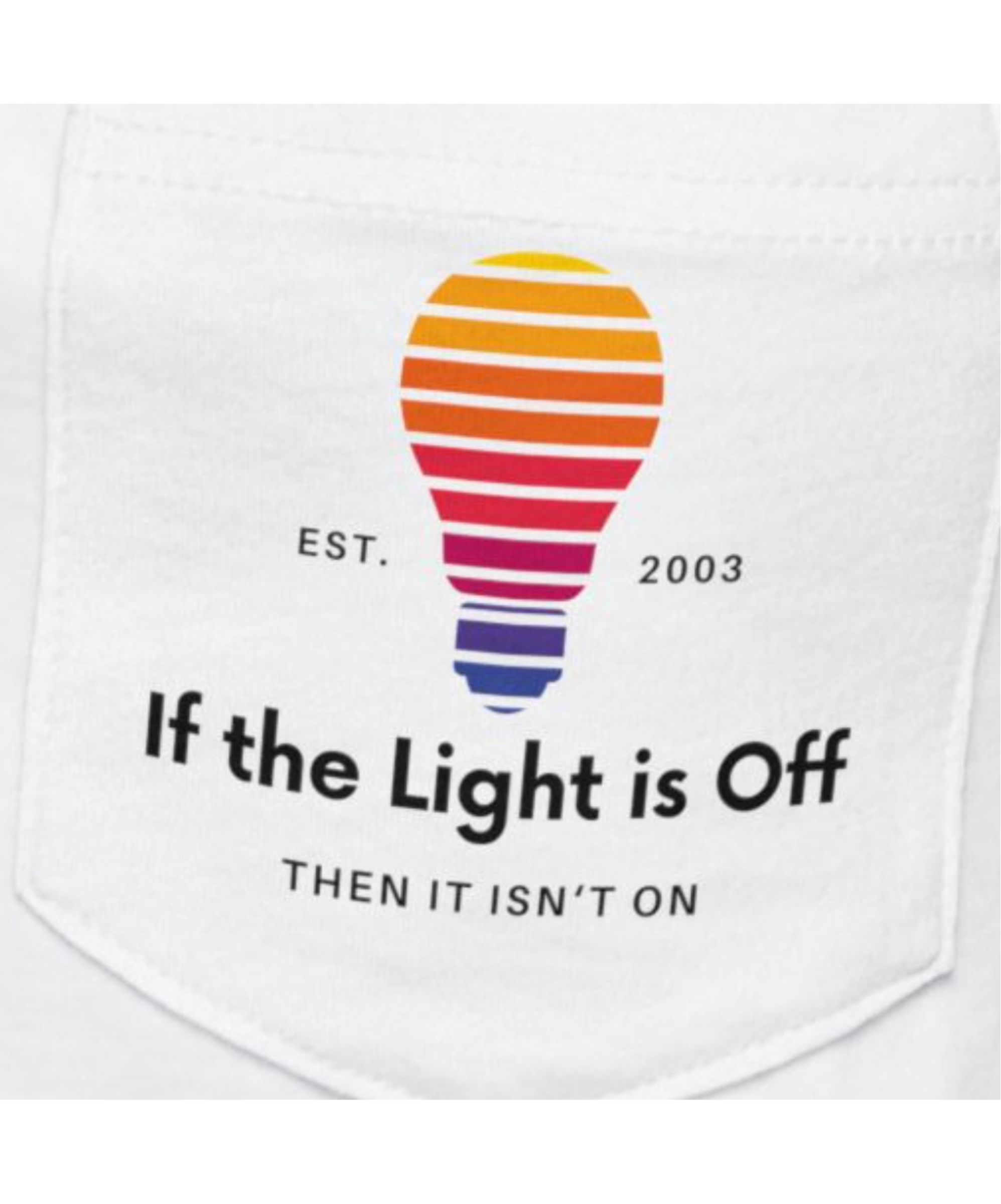 if the light is off unisex tee product thumbnail image if the light is off unisex tee product thumbnail image