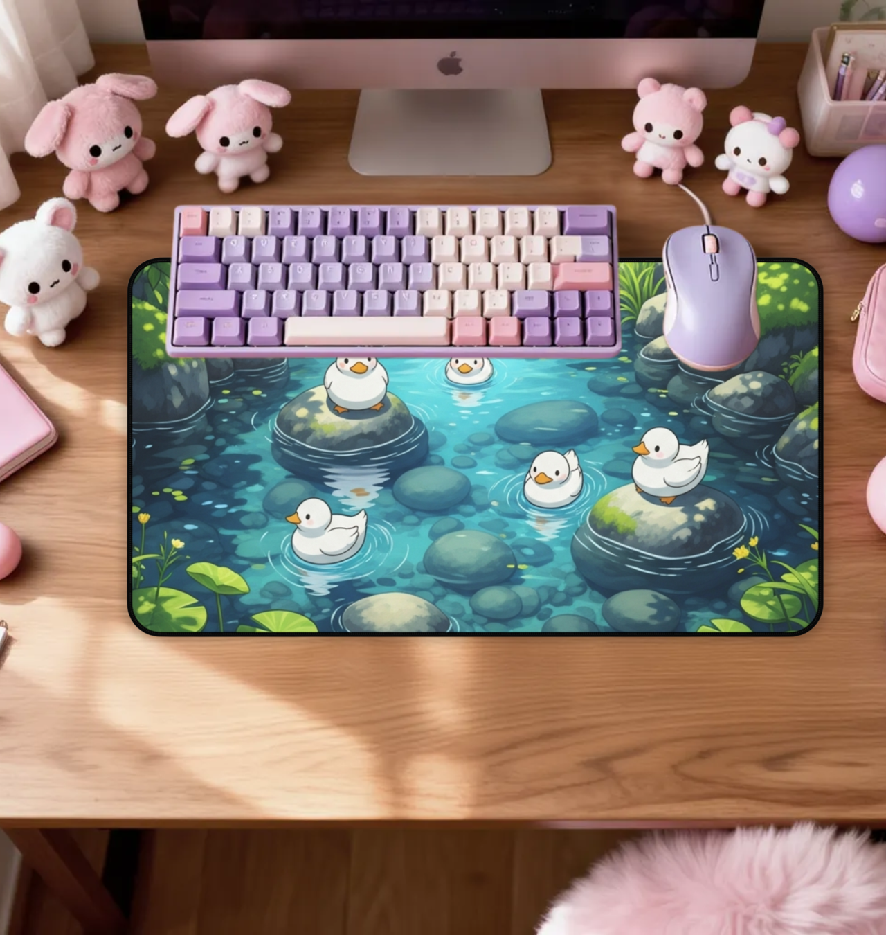 Duckling Pond Serenity Desk Mat product thumbnail image