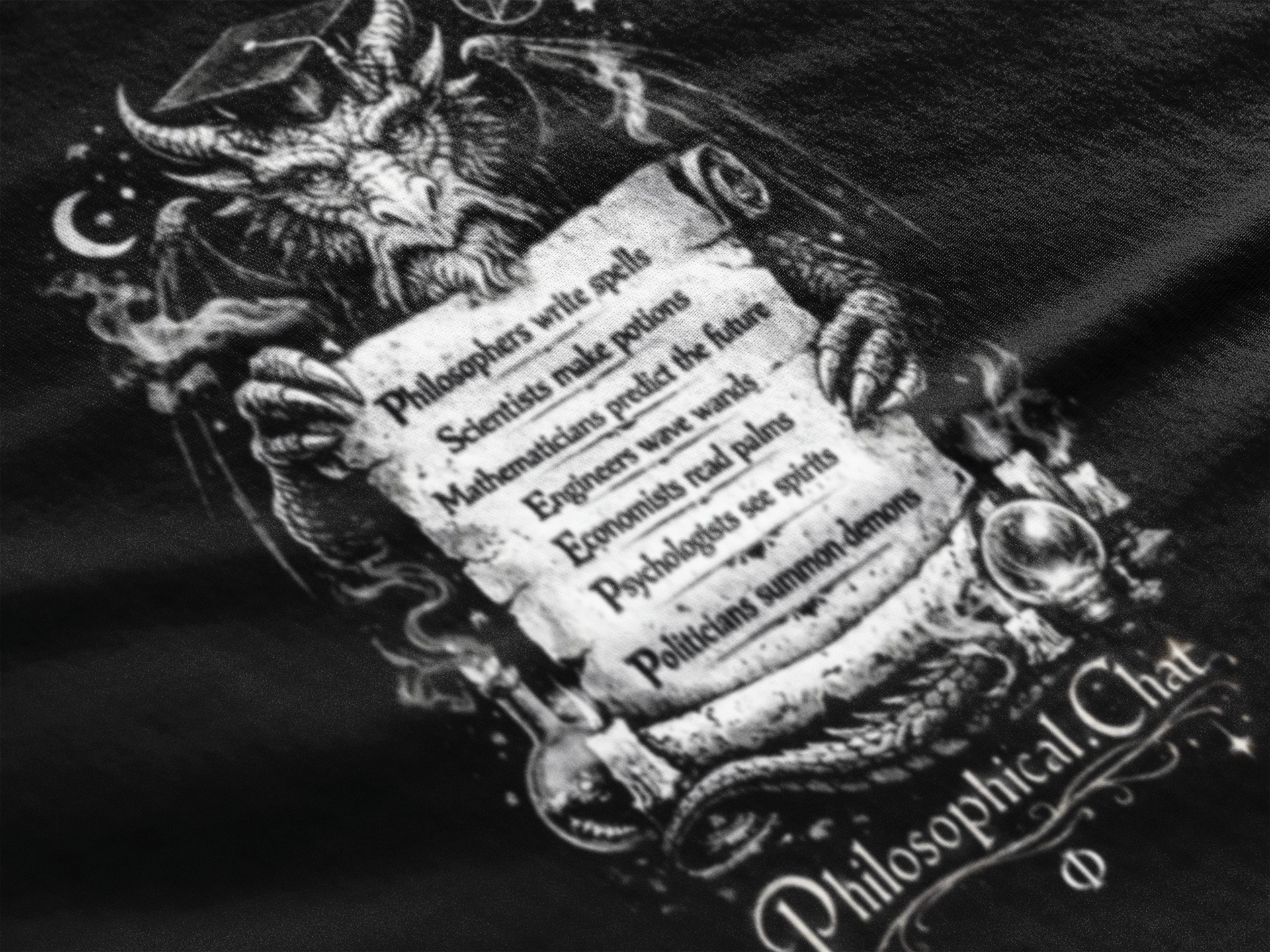 Philosophical Dragon, US Stock - Unisex T‑Shirt product thumbnail image Philosophical Dragon, US Stock - Unisex T‑Shirt product thumbnail image