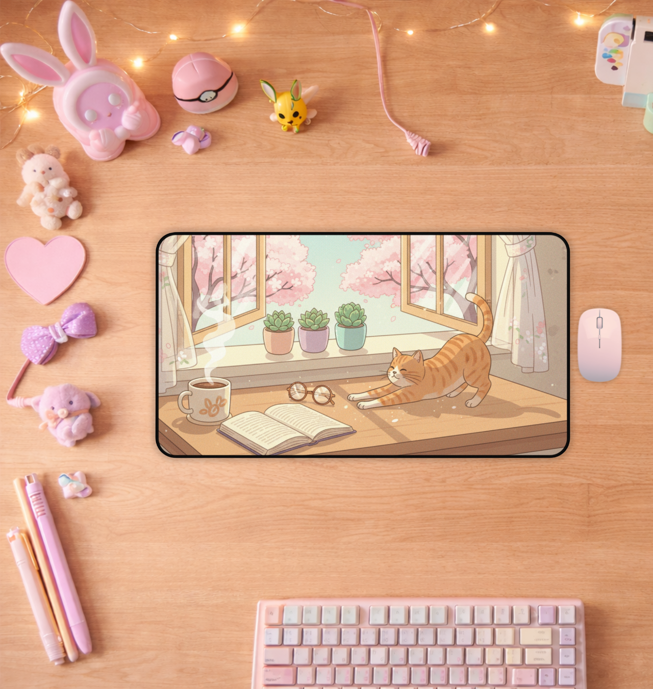 Sakura Dreams Desk Mat