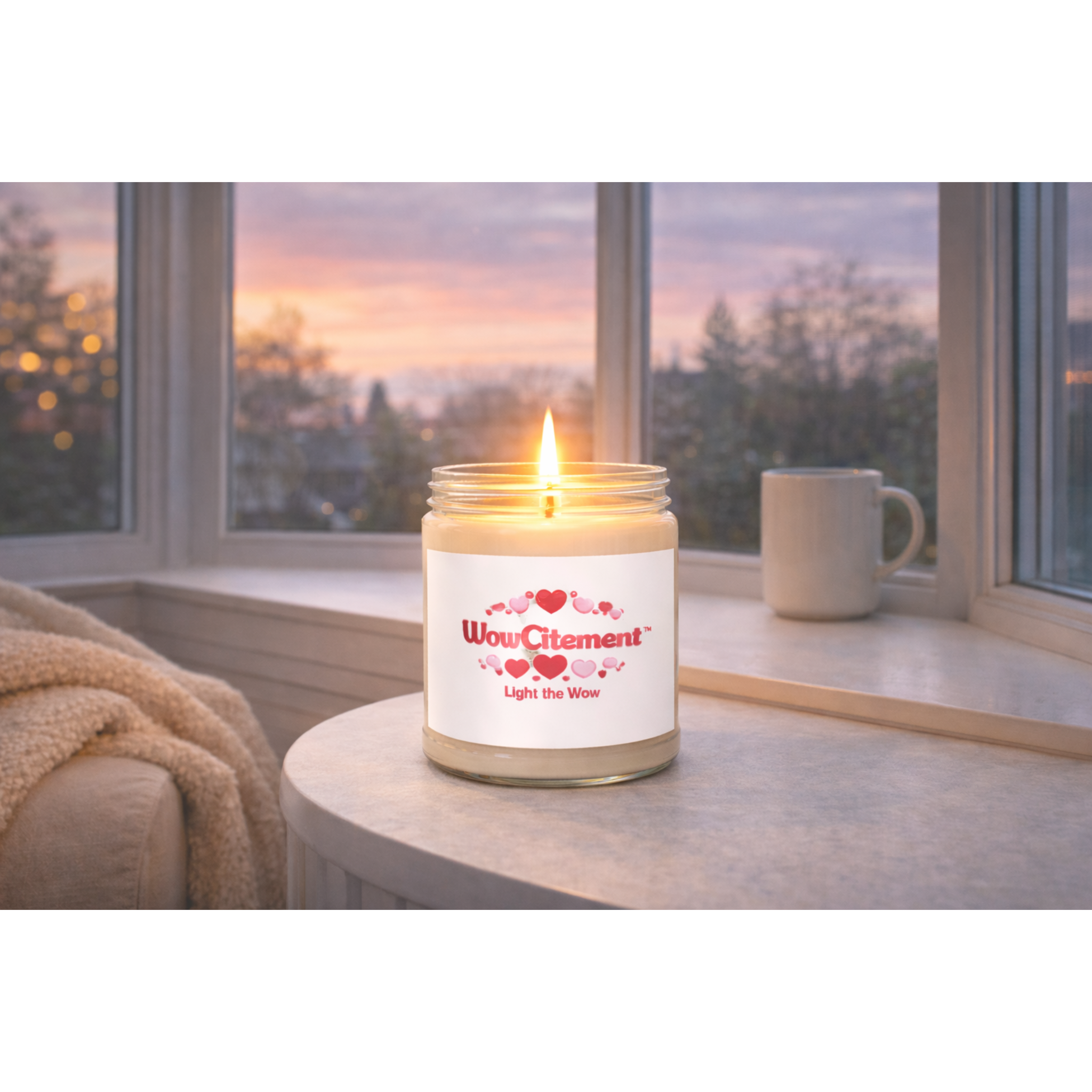 Light the Wow™ – Valentine Scented Candle | Cozy Home Fragrance Gift for Her or Him product thumbnail image Light the Wow™ – Valentine Scented Candle | Cozy Home Fragrance Gift for Her or Him product thumbnail image