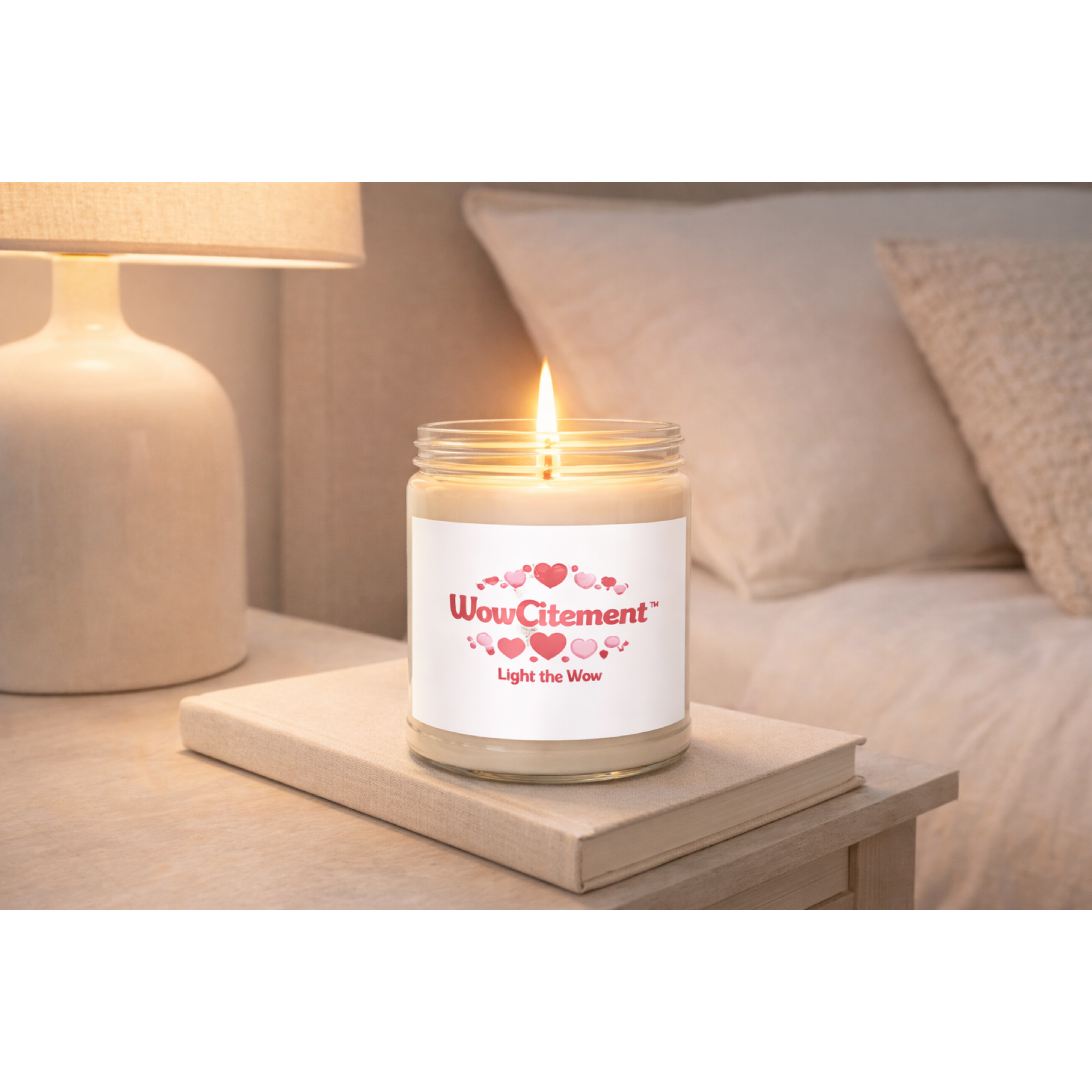 Light the Wow™ – Valentine Scented Candle | Cozy Home Fragrance Gift for Her or Him product thumbnail image Light the Wow™ – Valentine Scented Candle | Cozy Home Fragrance Gift for Her or Him product thumbnail image